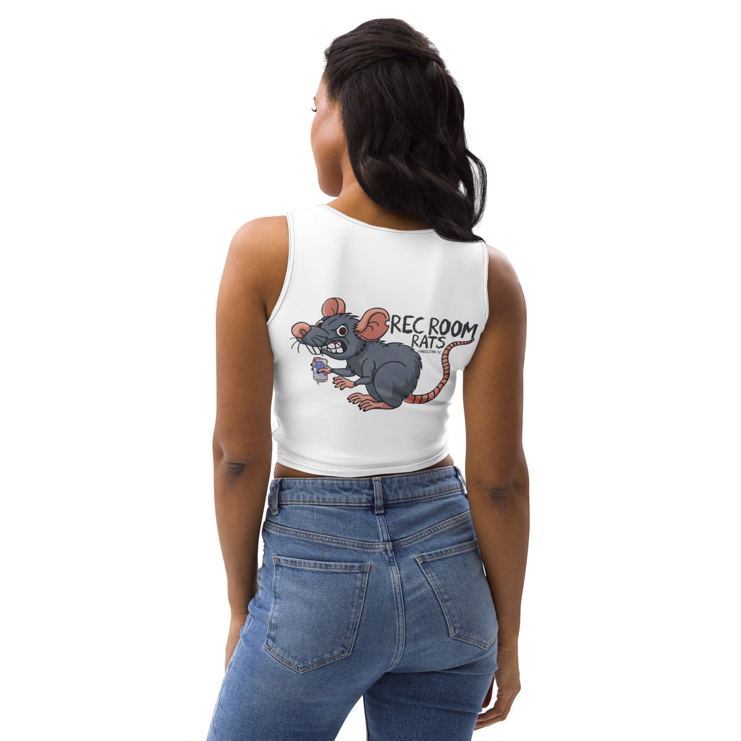 Original Rec Room Rats by Kennan Crop Top