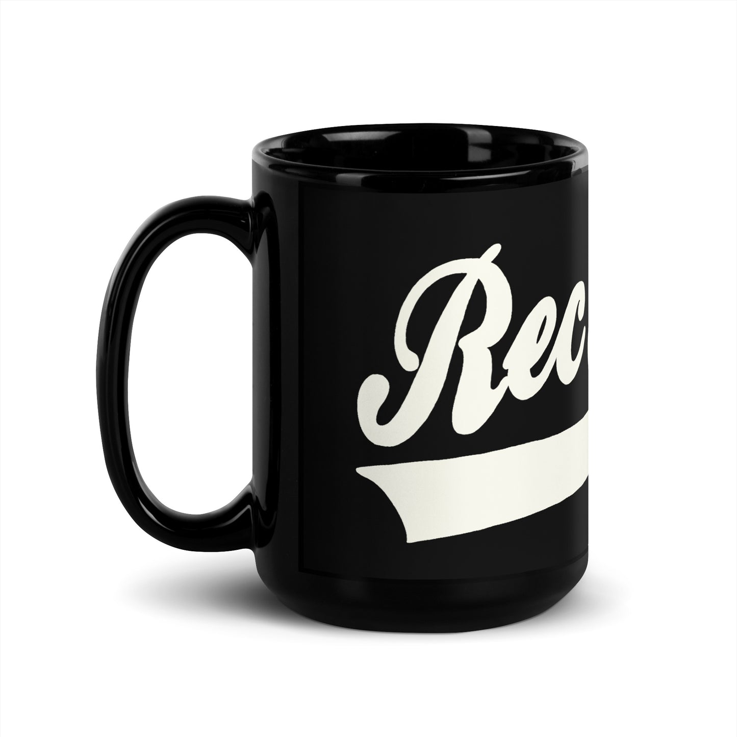 Black Glossy Mug