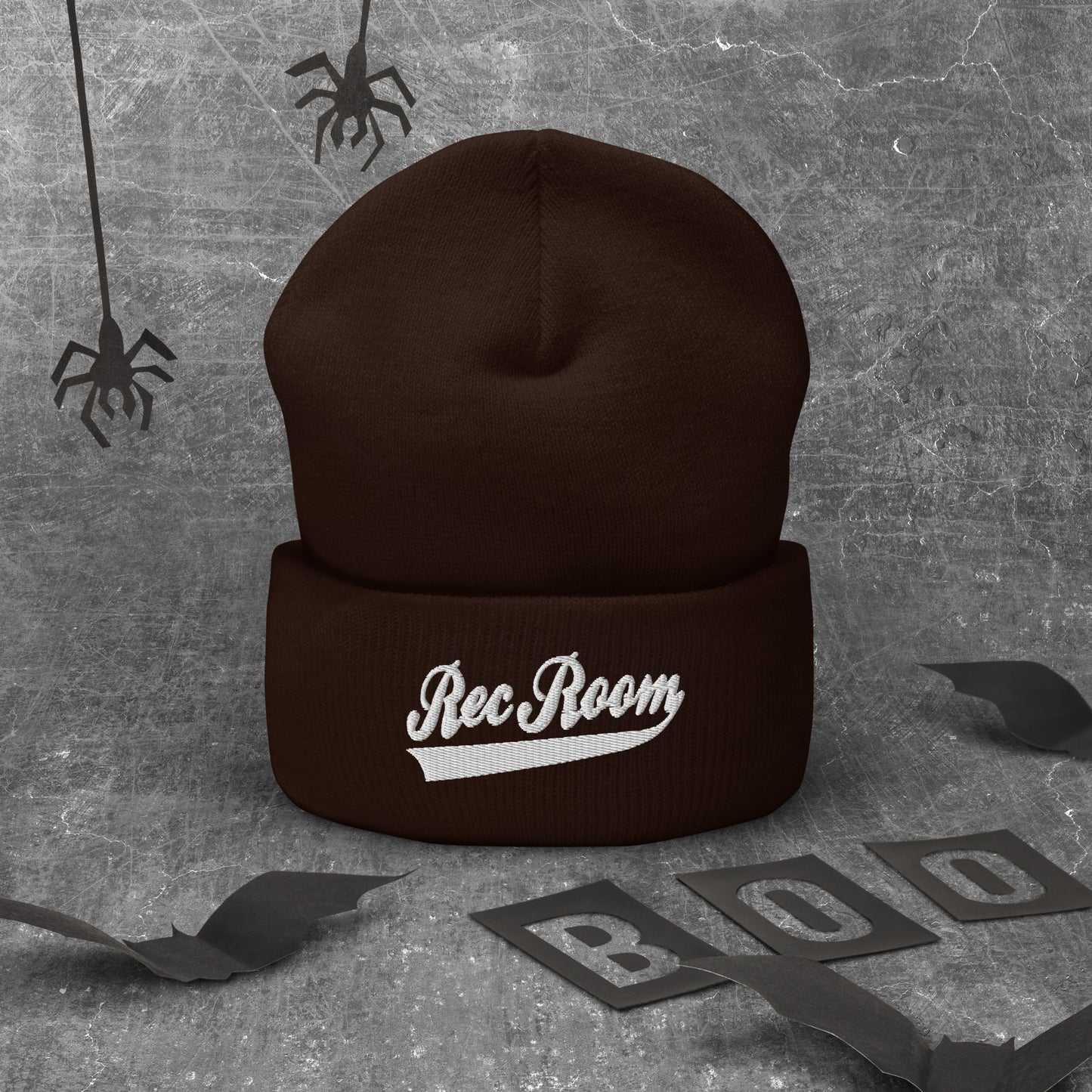 Baseball Rec Room Logo Cuffed Beanie