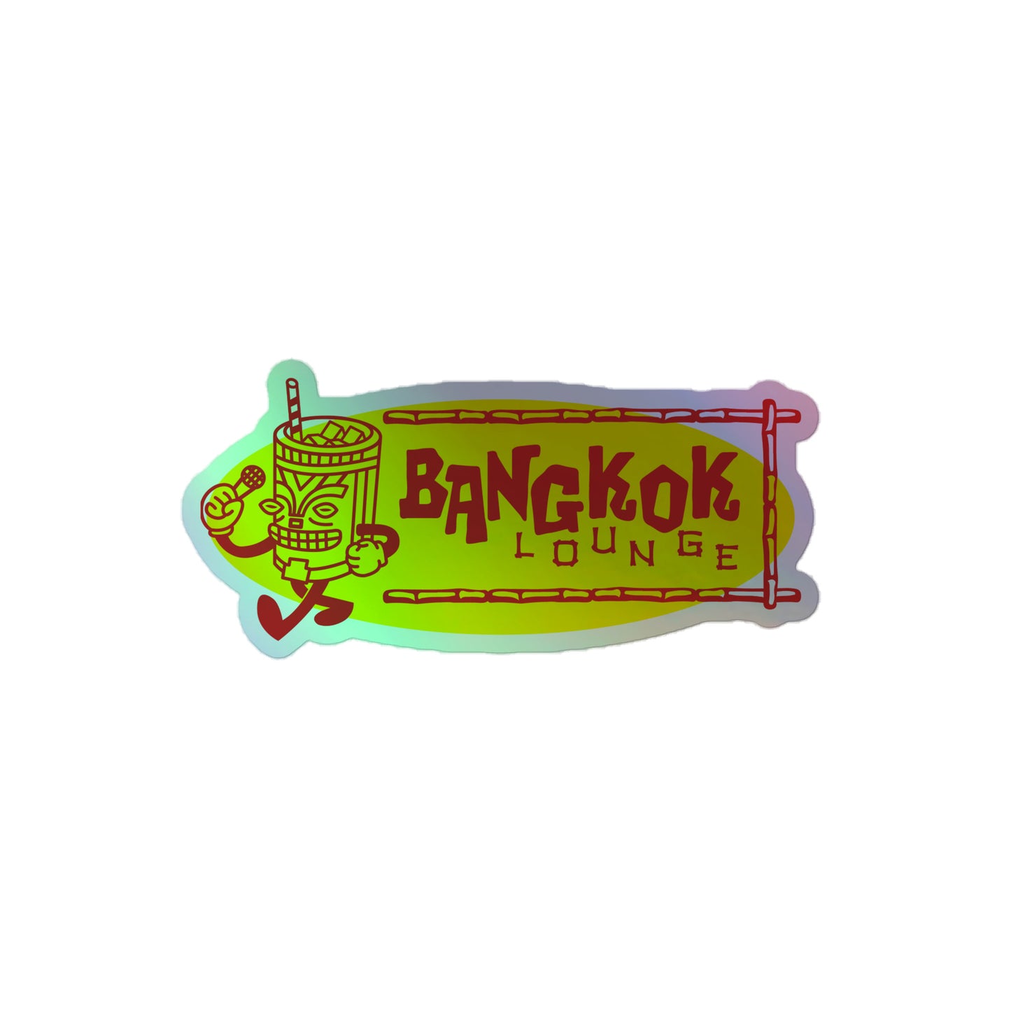 The Bangkok Lounge Holographic stickers