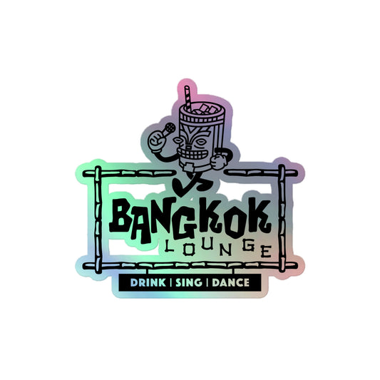 The Bangkok Lounge Holographic stickers