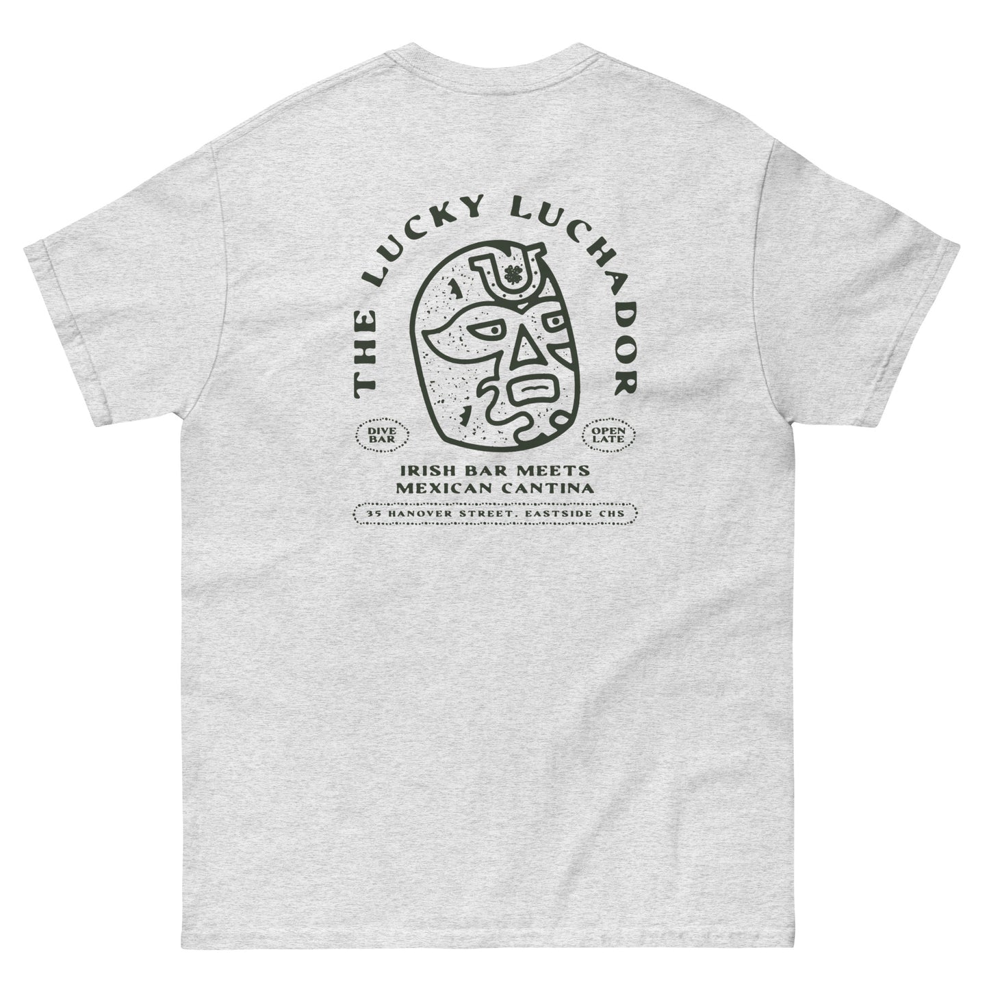 Black Lucky Luchador Head Men's classic tee