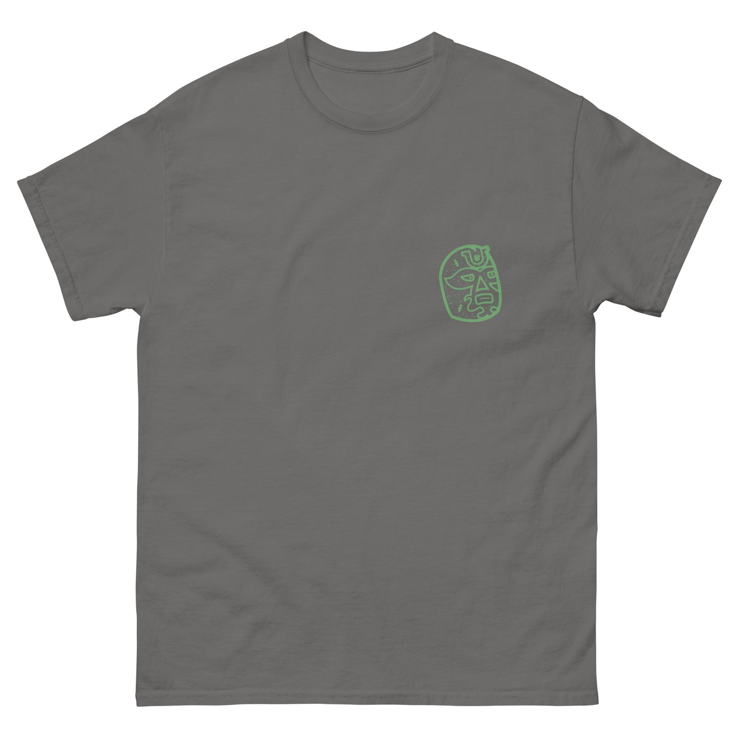 Green Lucky Luchador Head Men's classic tee