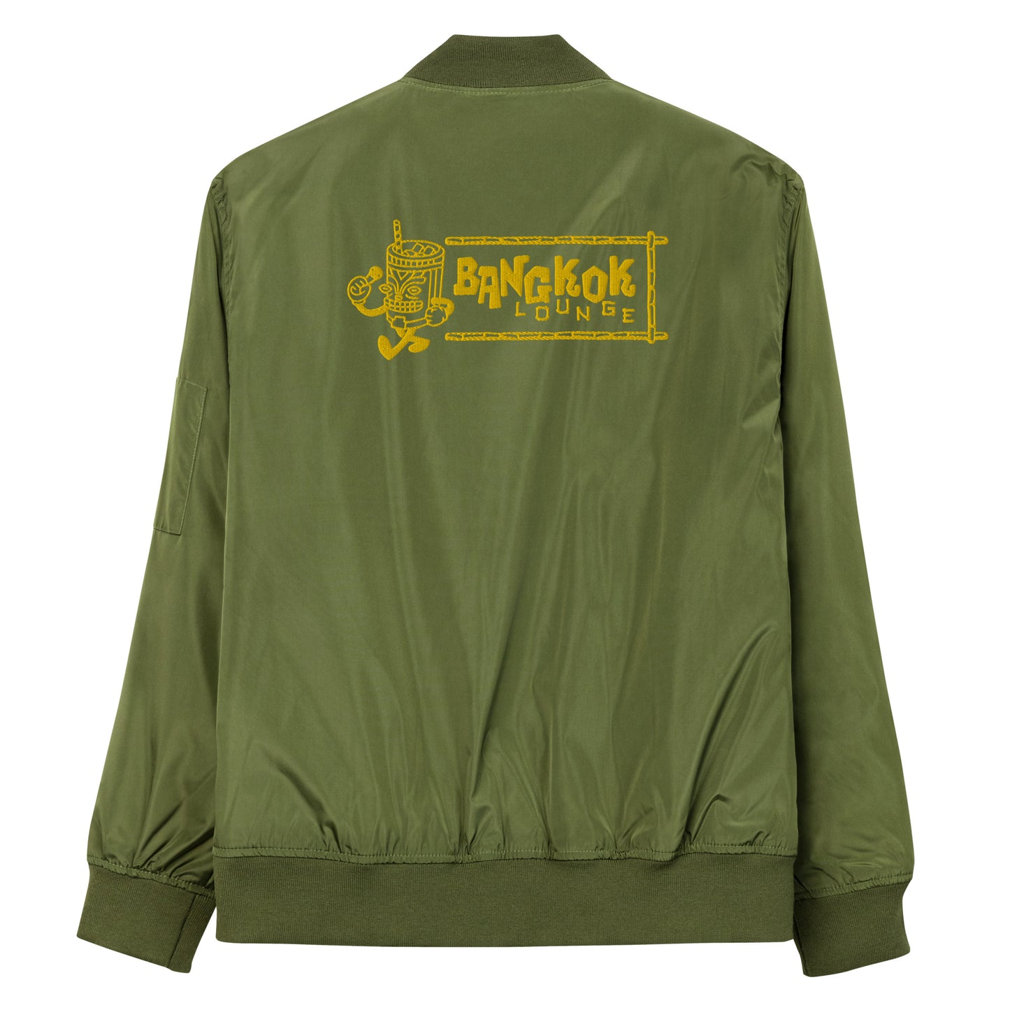 Yellow Bangkok Lounge Premium recycled bomber jacket