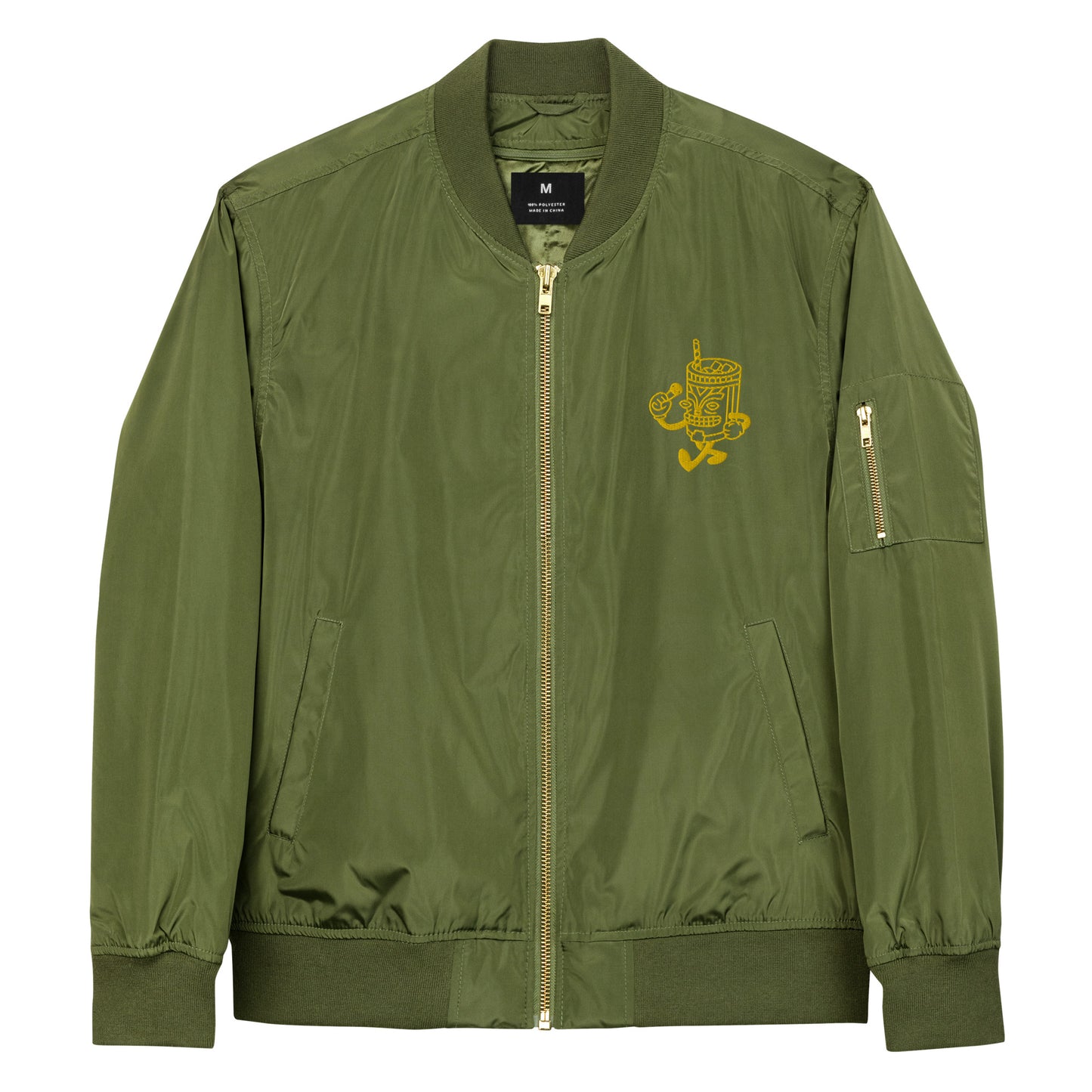 Yellow Bangkok Lounge Premium recycled bomber jacket