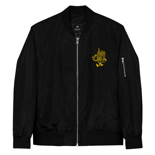 Yellow Bangkok Lounge Premium recycled bomber jacket