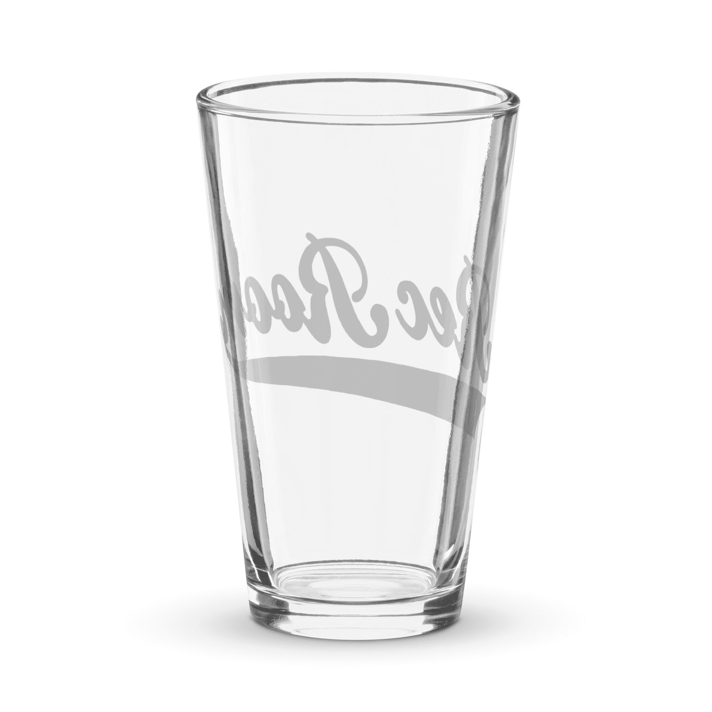 Shaker pint glass