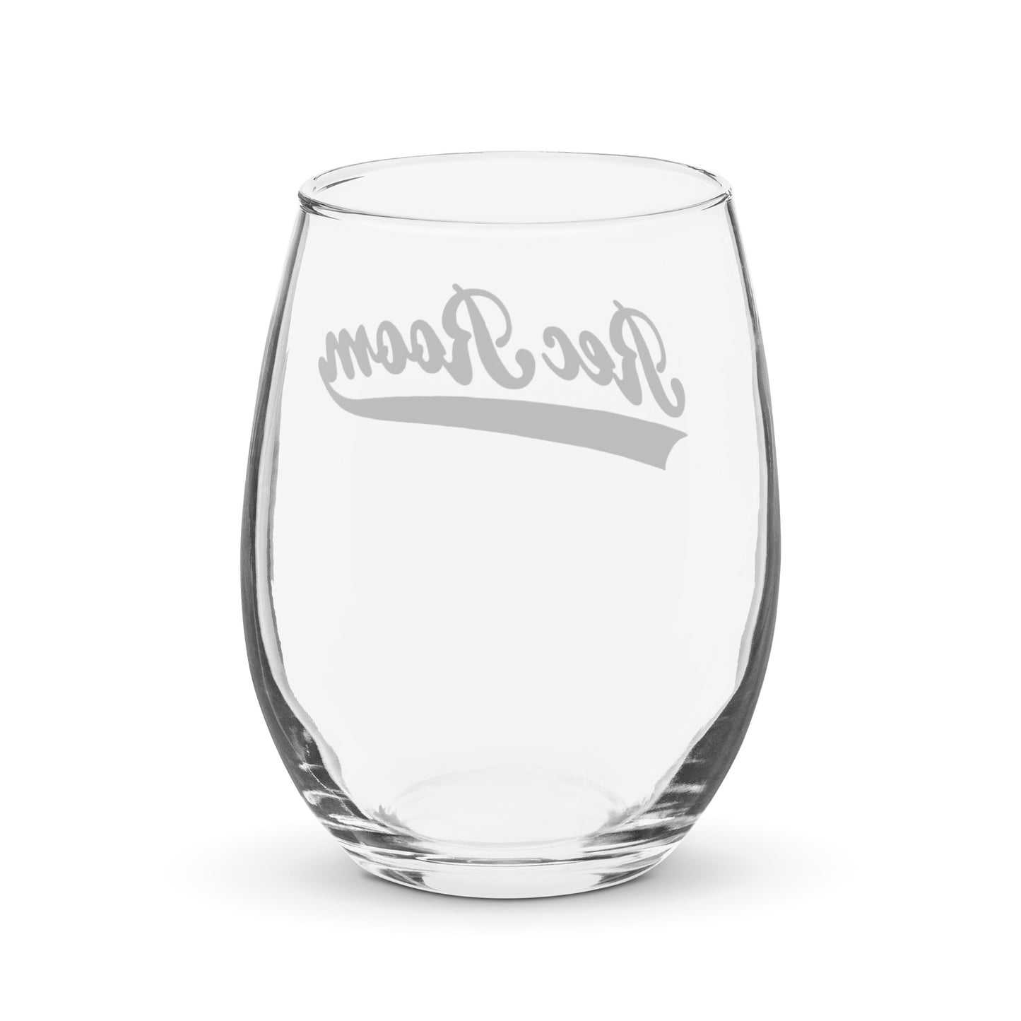 Stemless wine glass