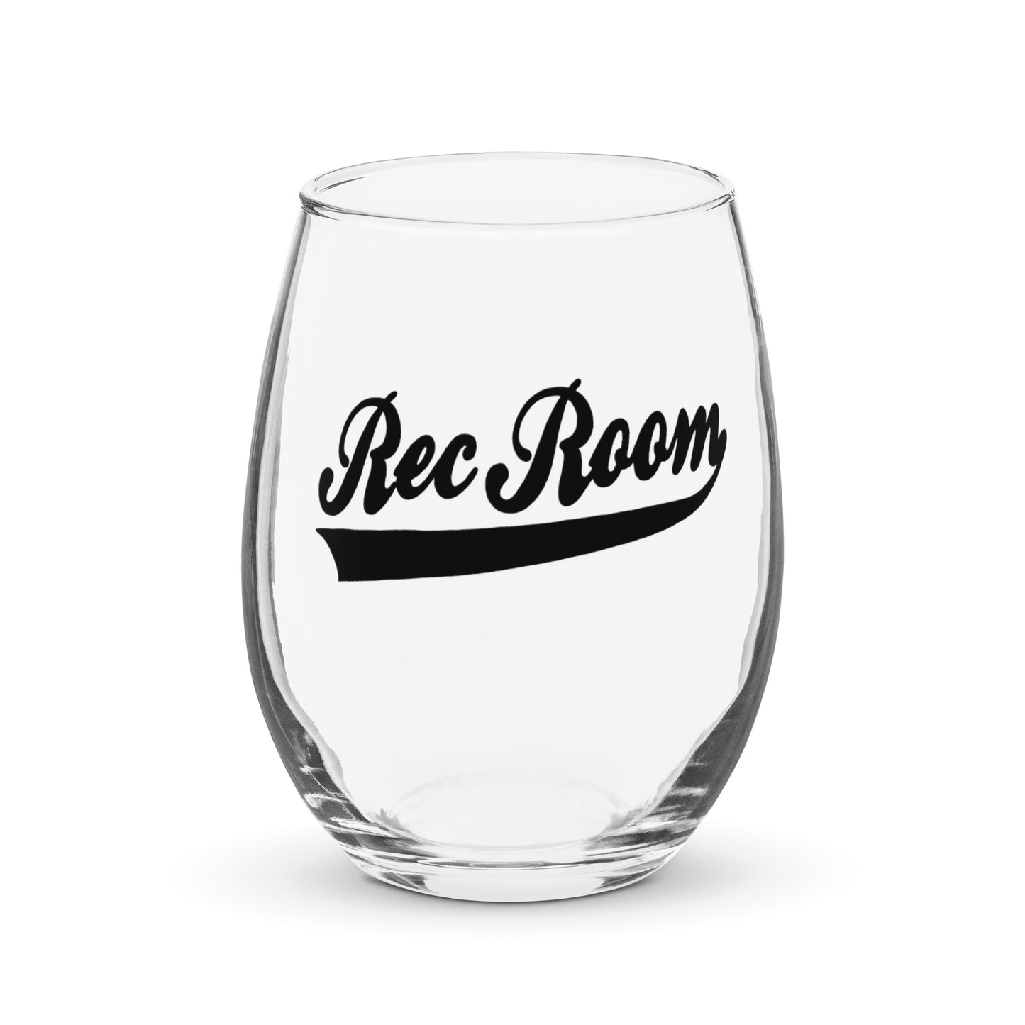 Stemless wine glass