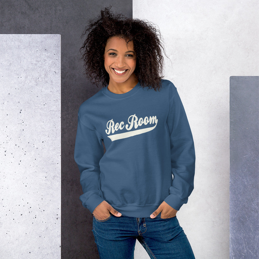 Baseball Rec Room Logo Unisex Sweatshirt