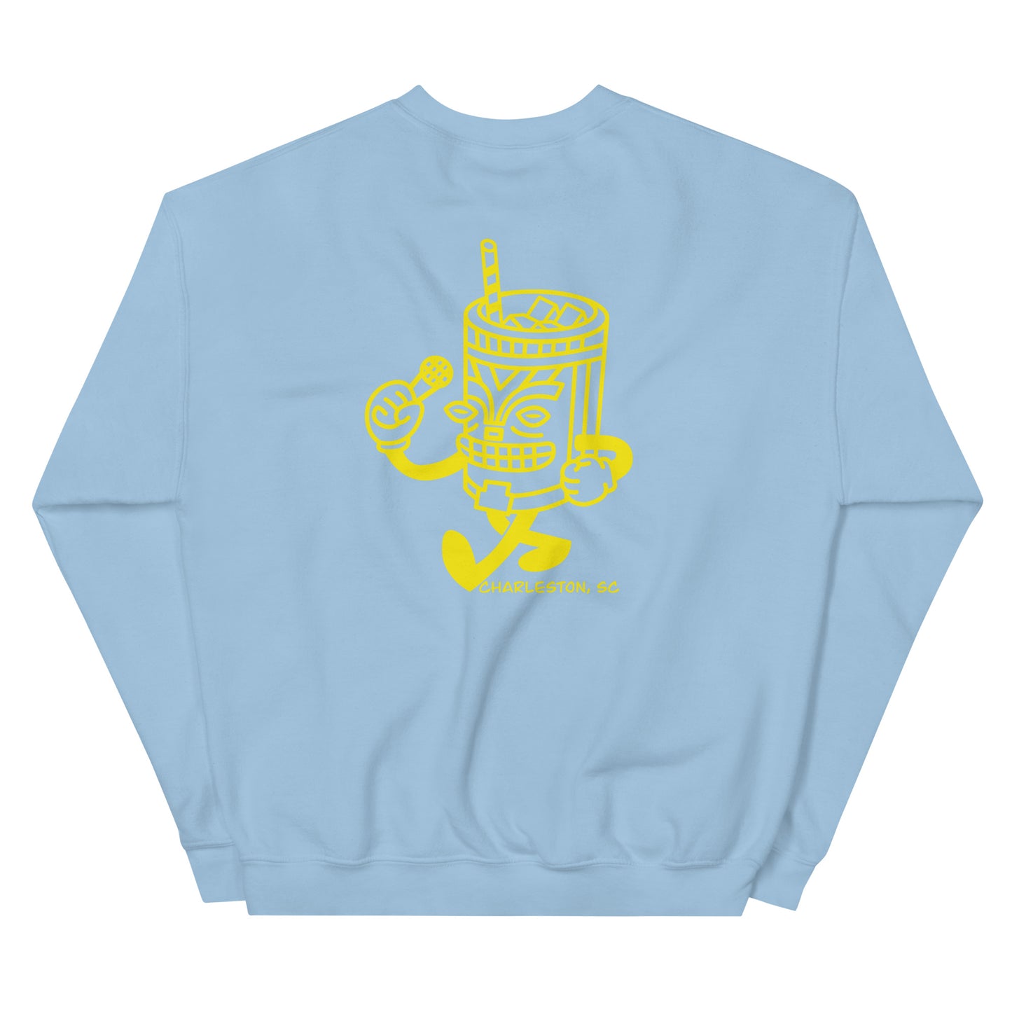 Yellow Bangkok Head Unisex Sweatshirt