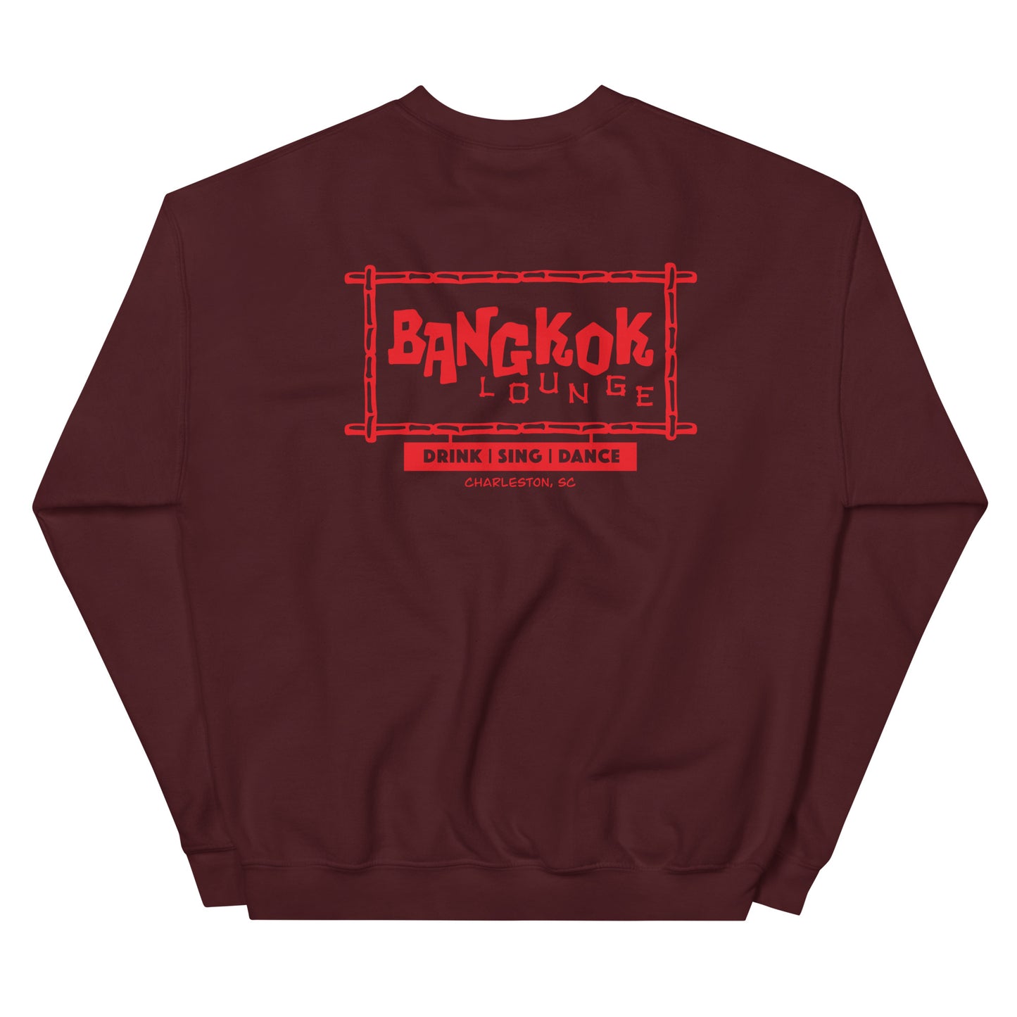 Red Bangkok Unisex Sweatshirt