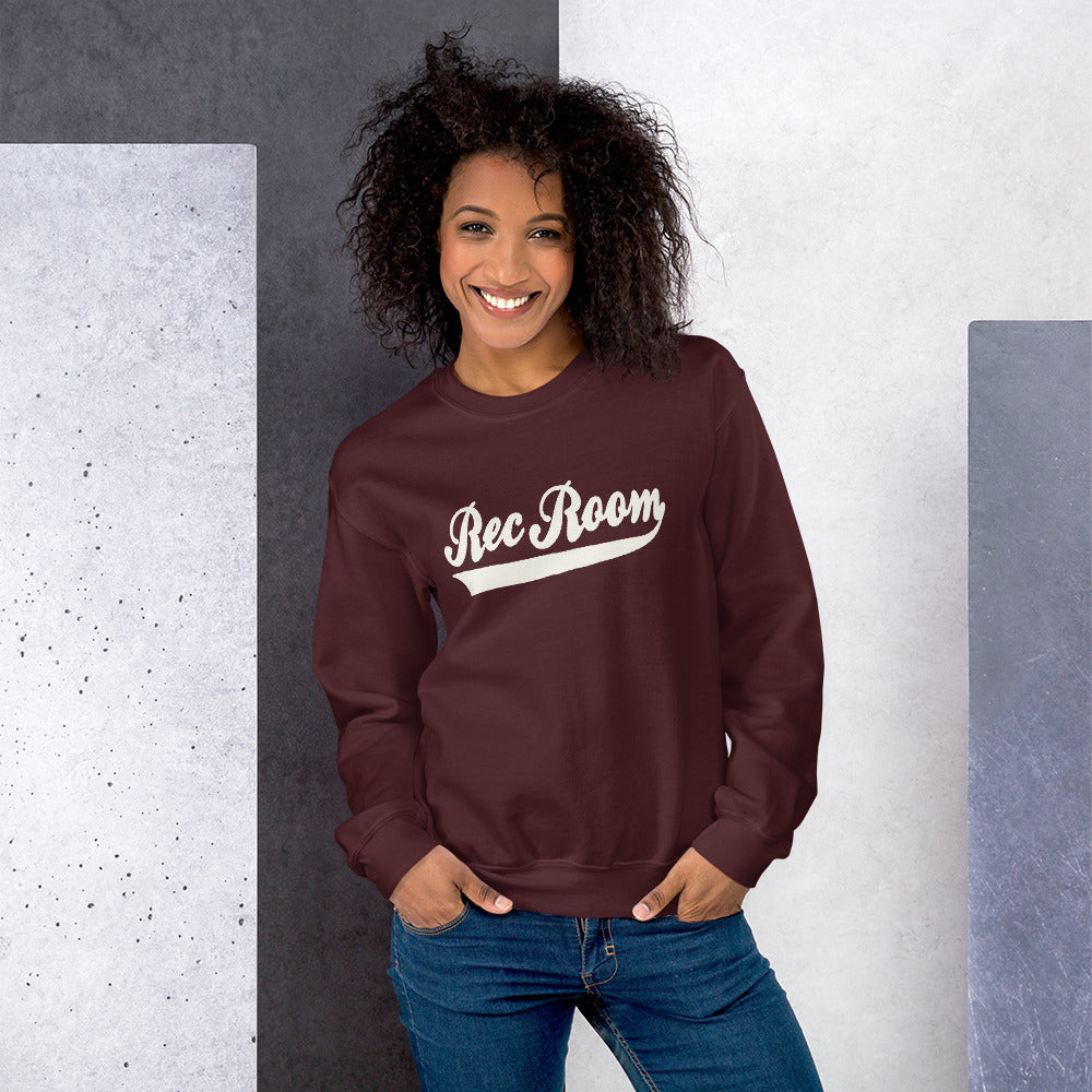 Baseball Rec Room Logo Unisex Sweatshirt