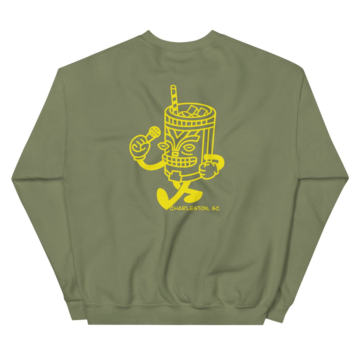 Yellow Bangkok Head Unisex Sweatshirt