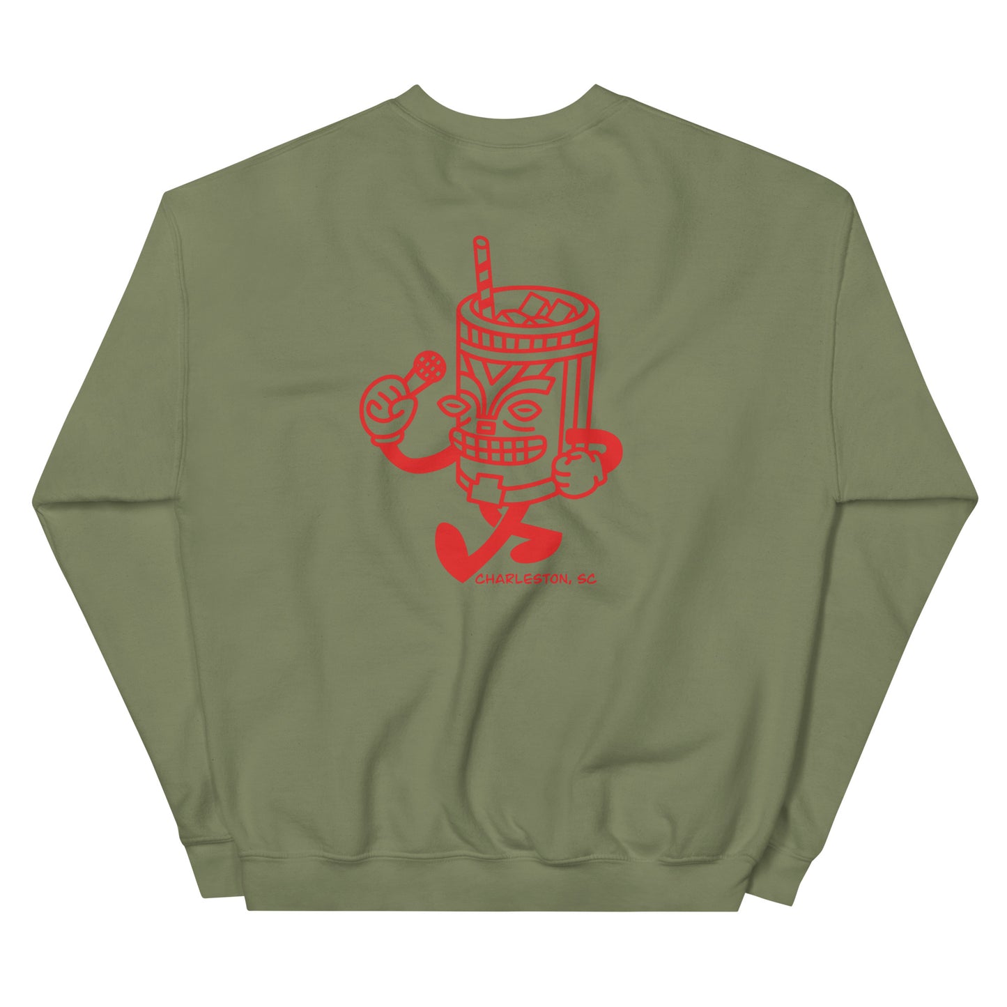 Red Bangkok Unisex Sweatshirt