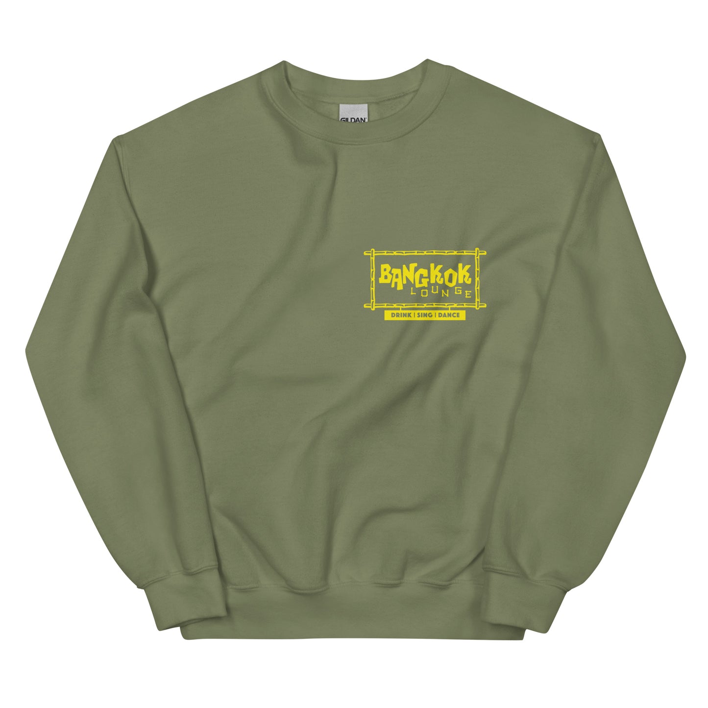 Yellow Bangkok Head Unisex Sweatshirt