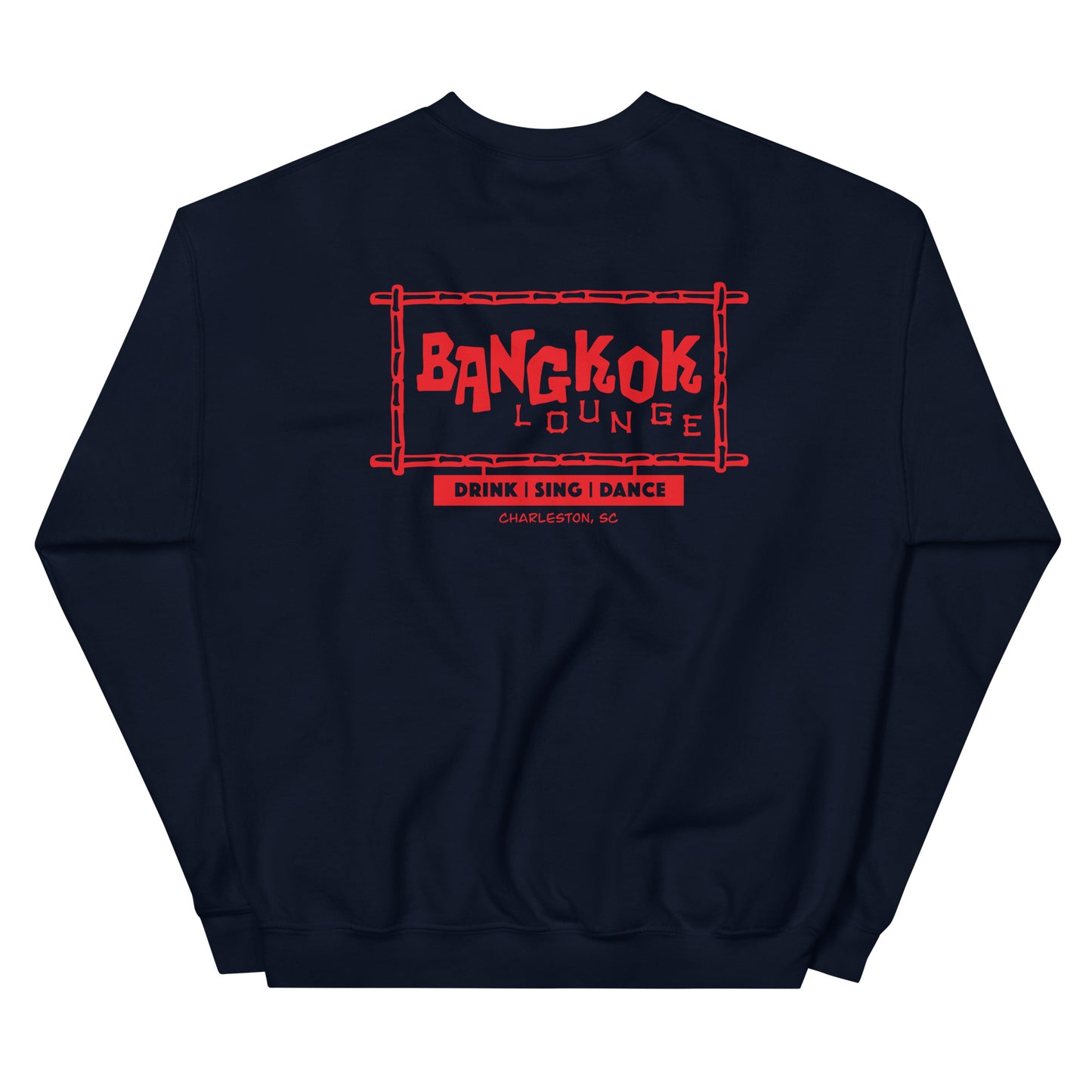 Red Bangkok Unisex Sweatshirt