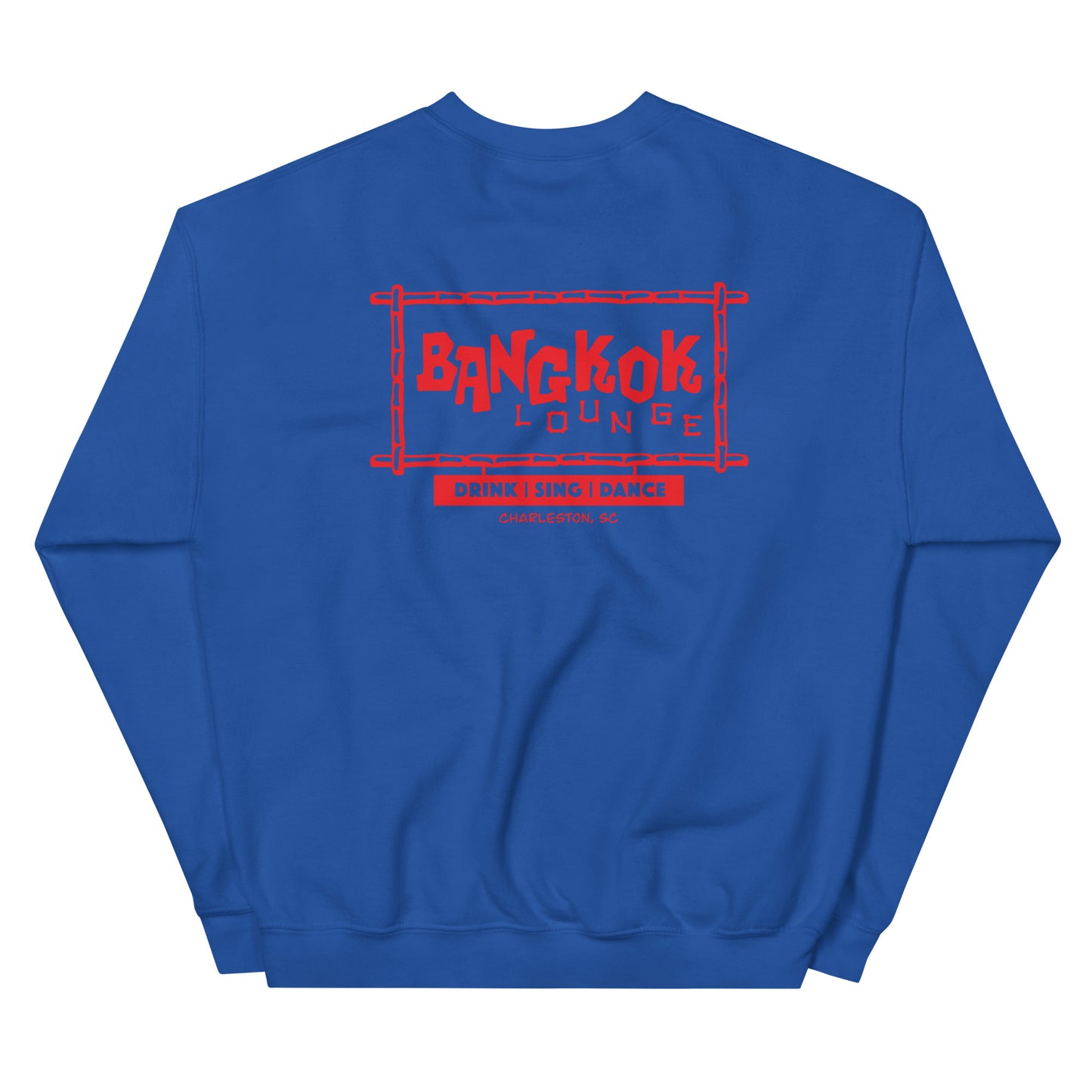 Red Bangkok Unisex Sweatshirt