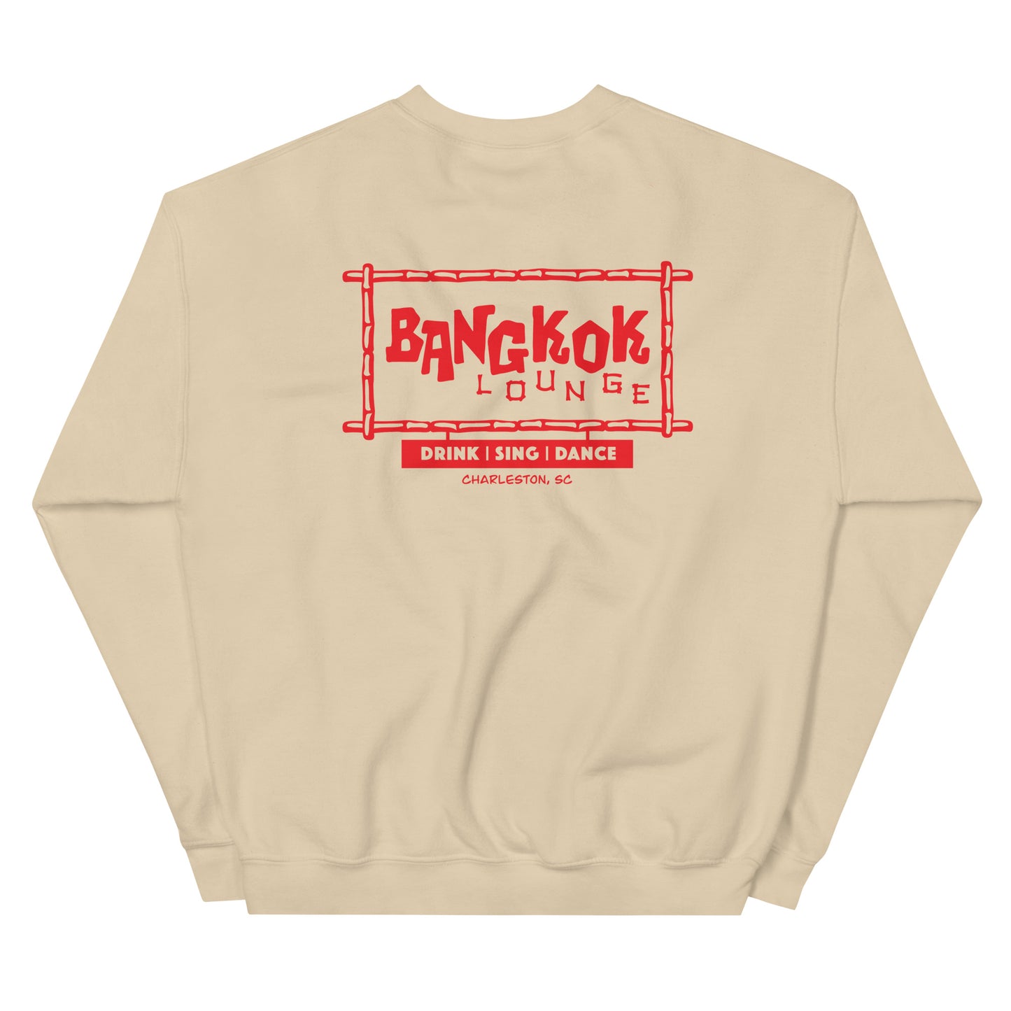 Red Bangkok Unisex Sweatshirt