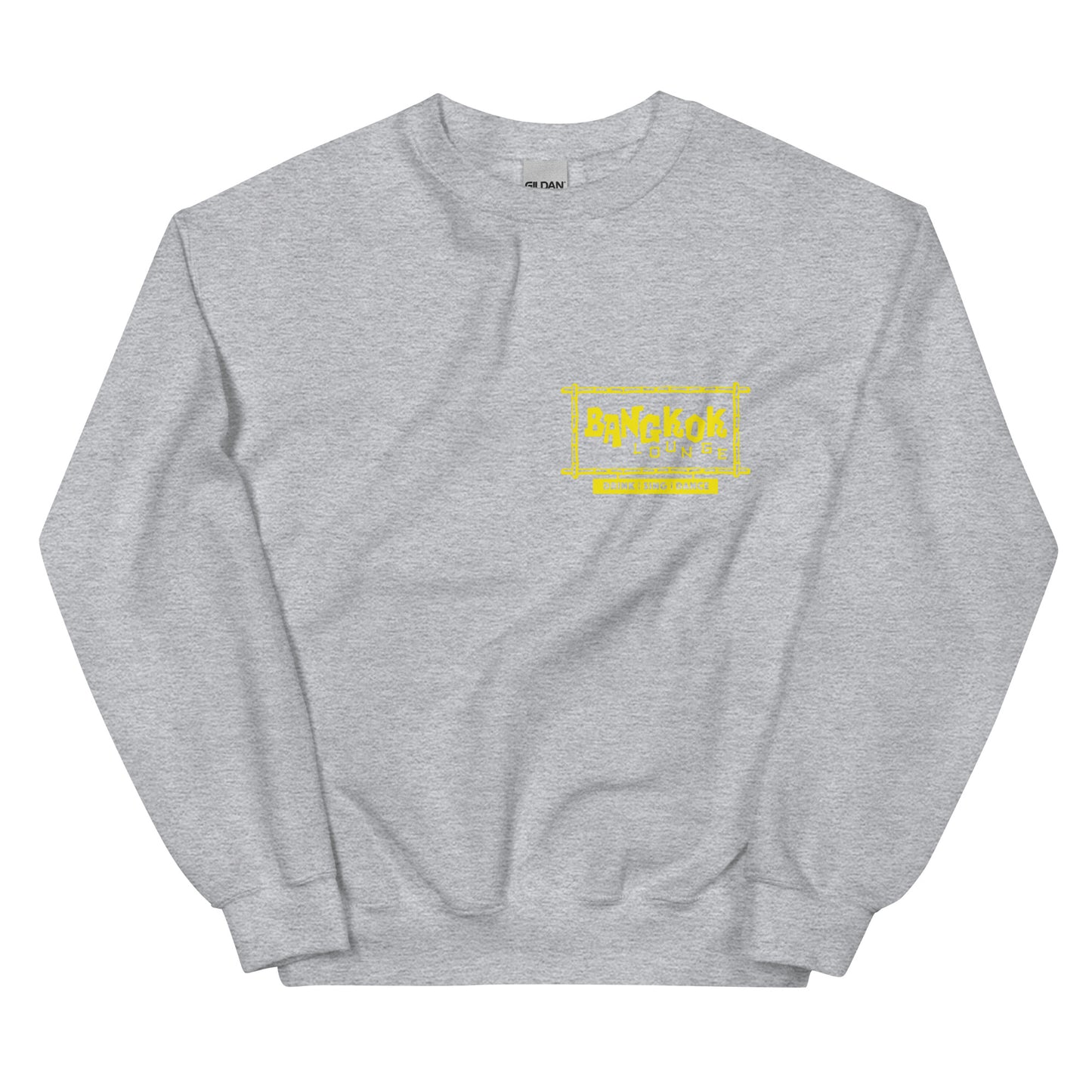 Yellow Bangkok Head Unisex Sweatshirt