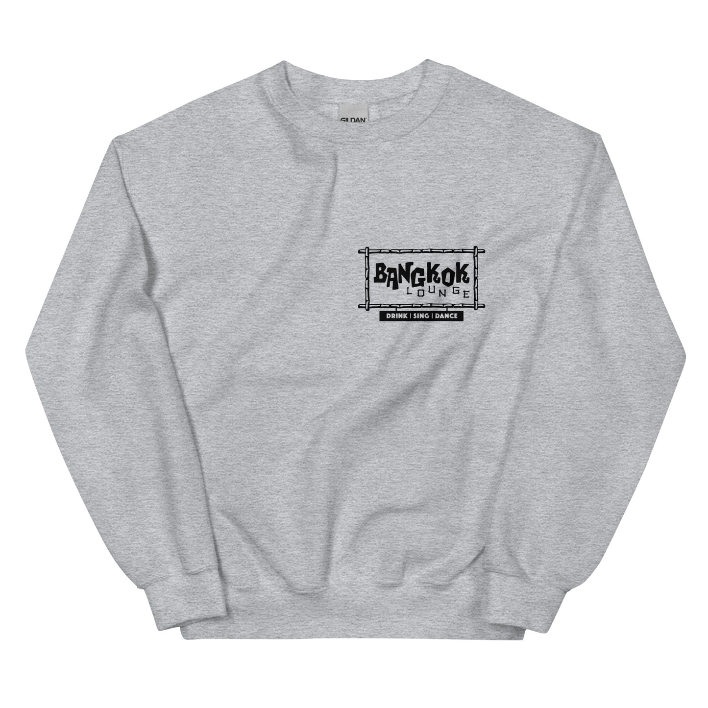 Black Bangkok Head Unisex Sweatshirt