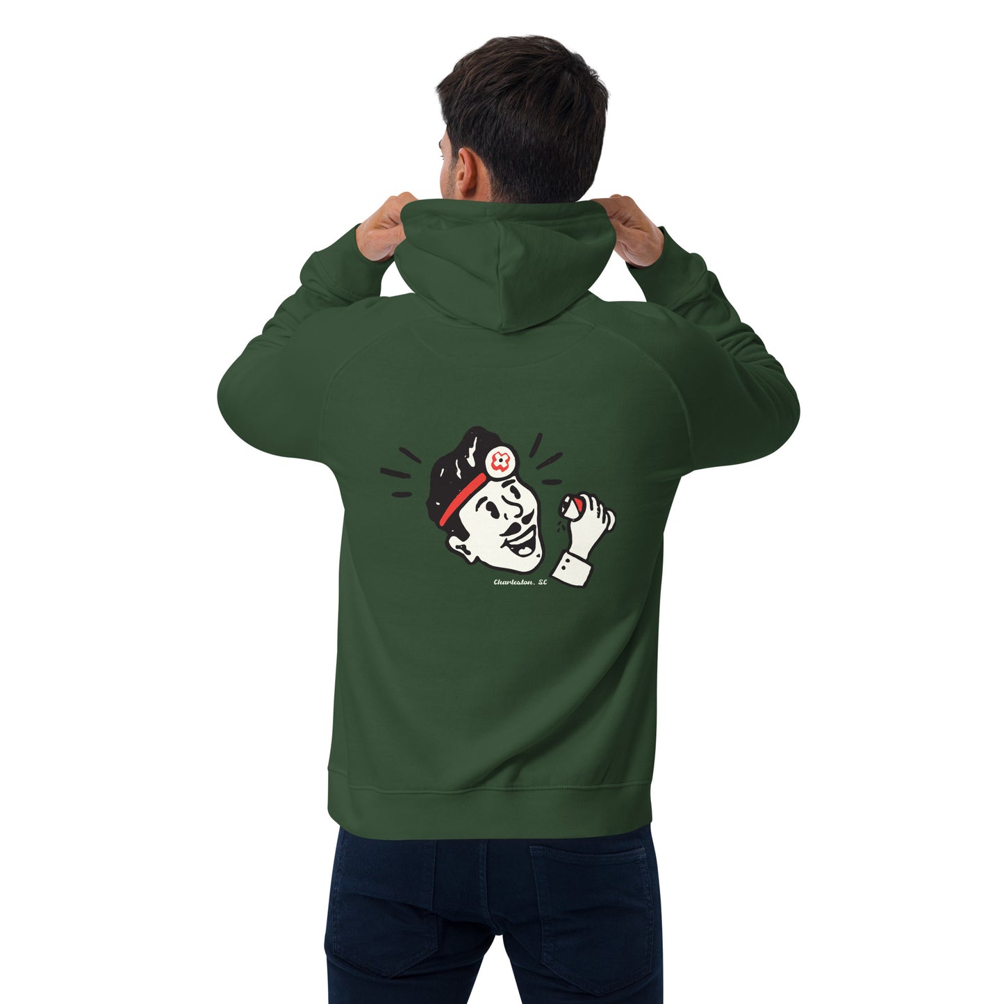 Dr. Rec Room Unisex eco raglan hoodie