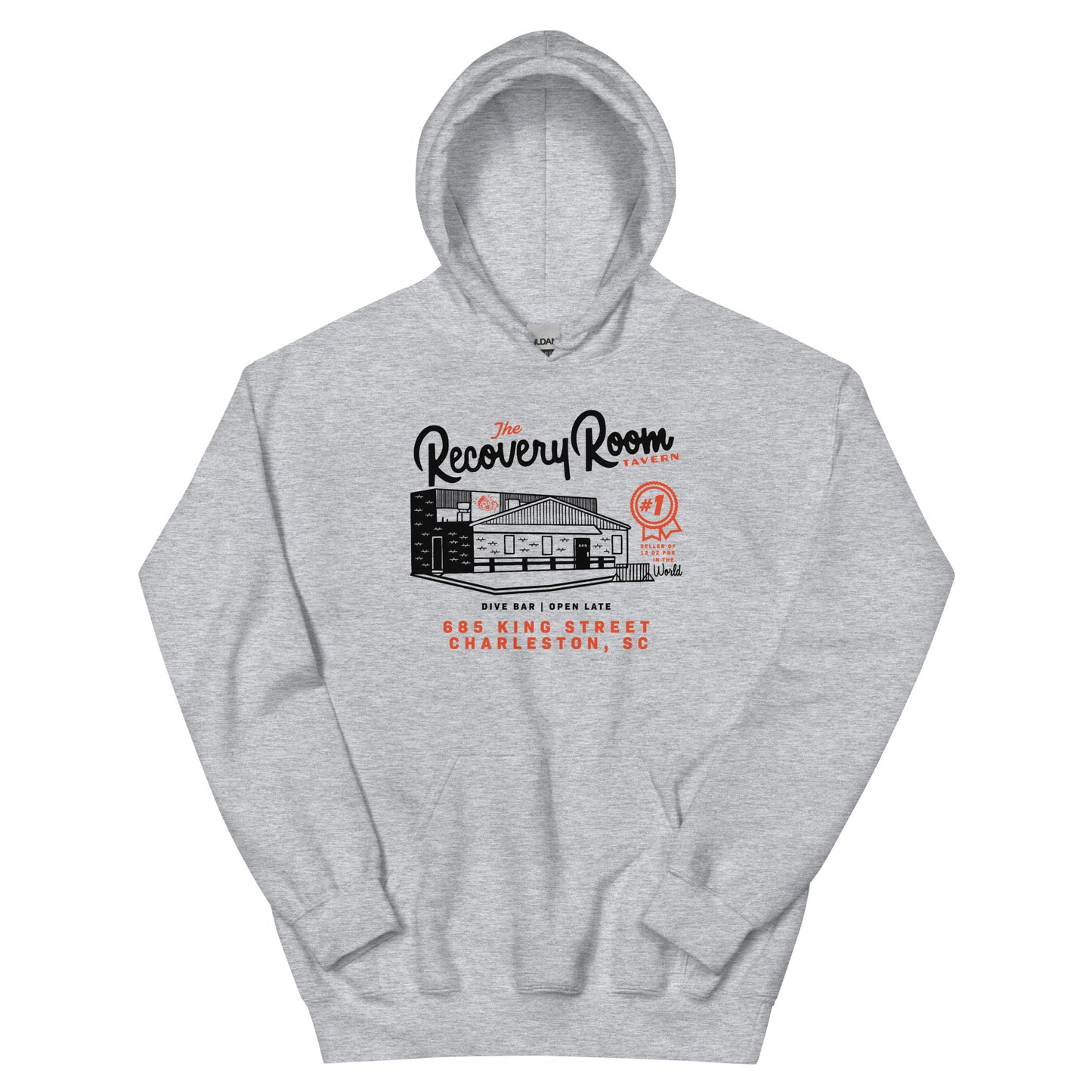 Recovery Room Pencil Outline Unisex Hoodie