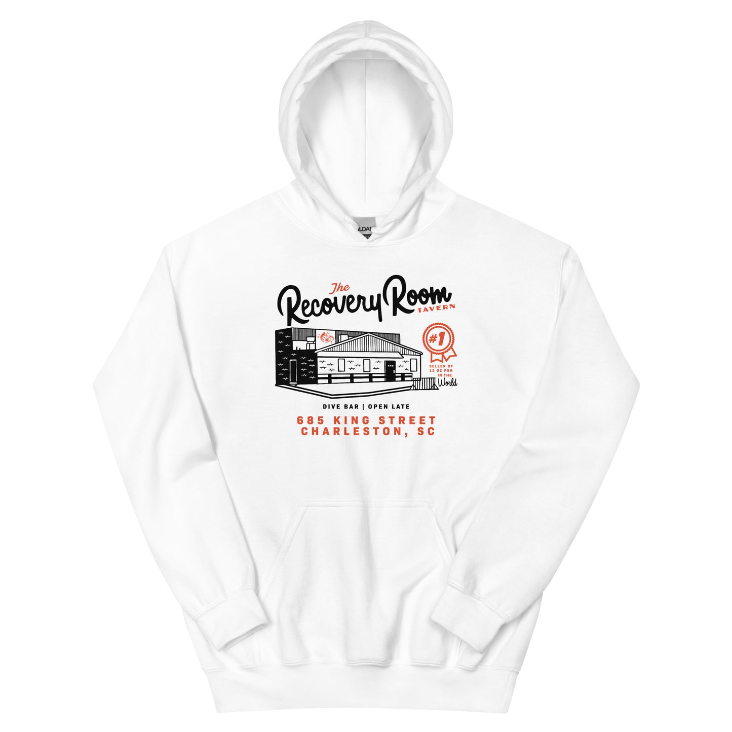 Recovery Room Pencil Outline Unisex Hoodie