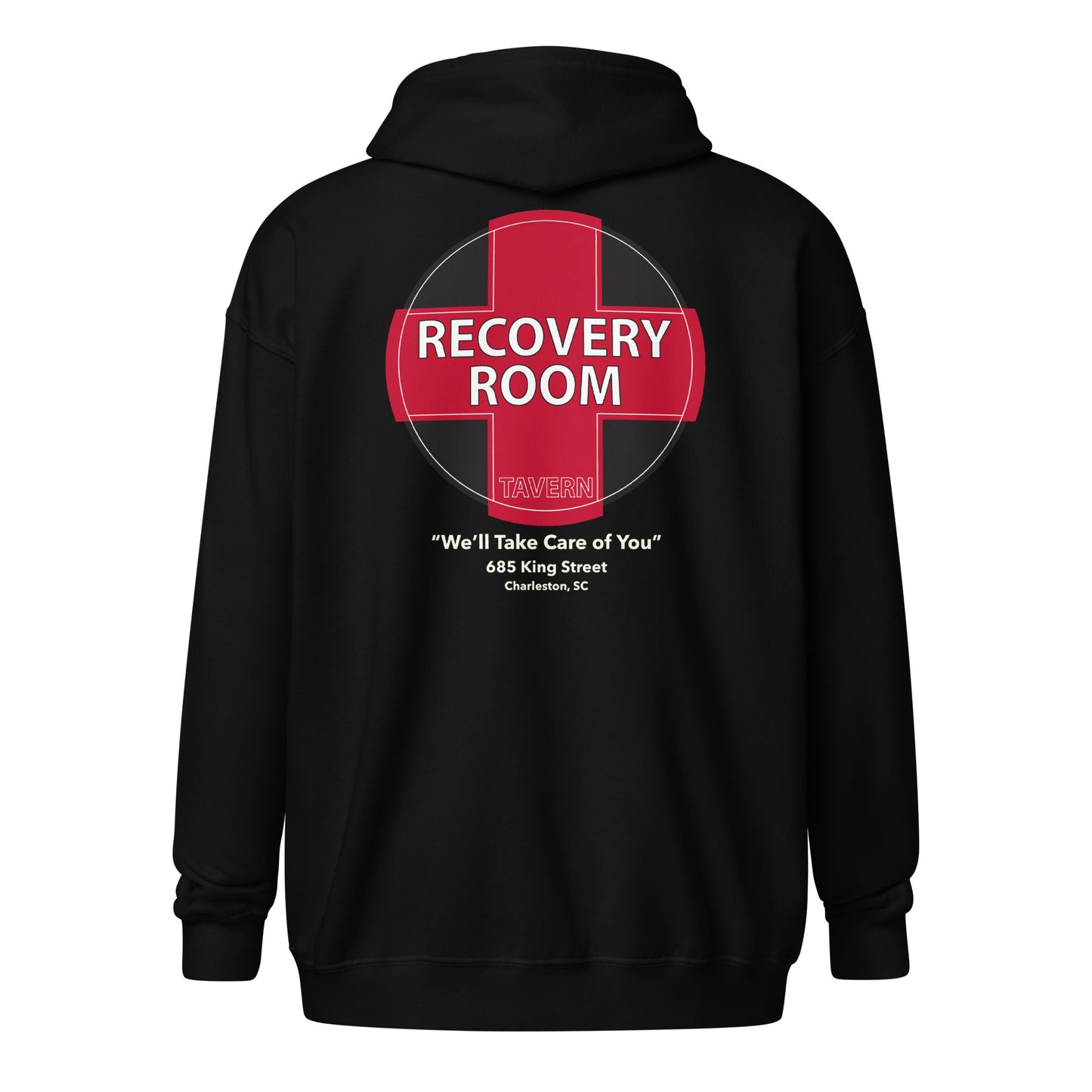 Original Cross Rec Room Logo Unisex heavy blend zip hoodie