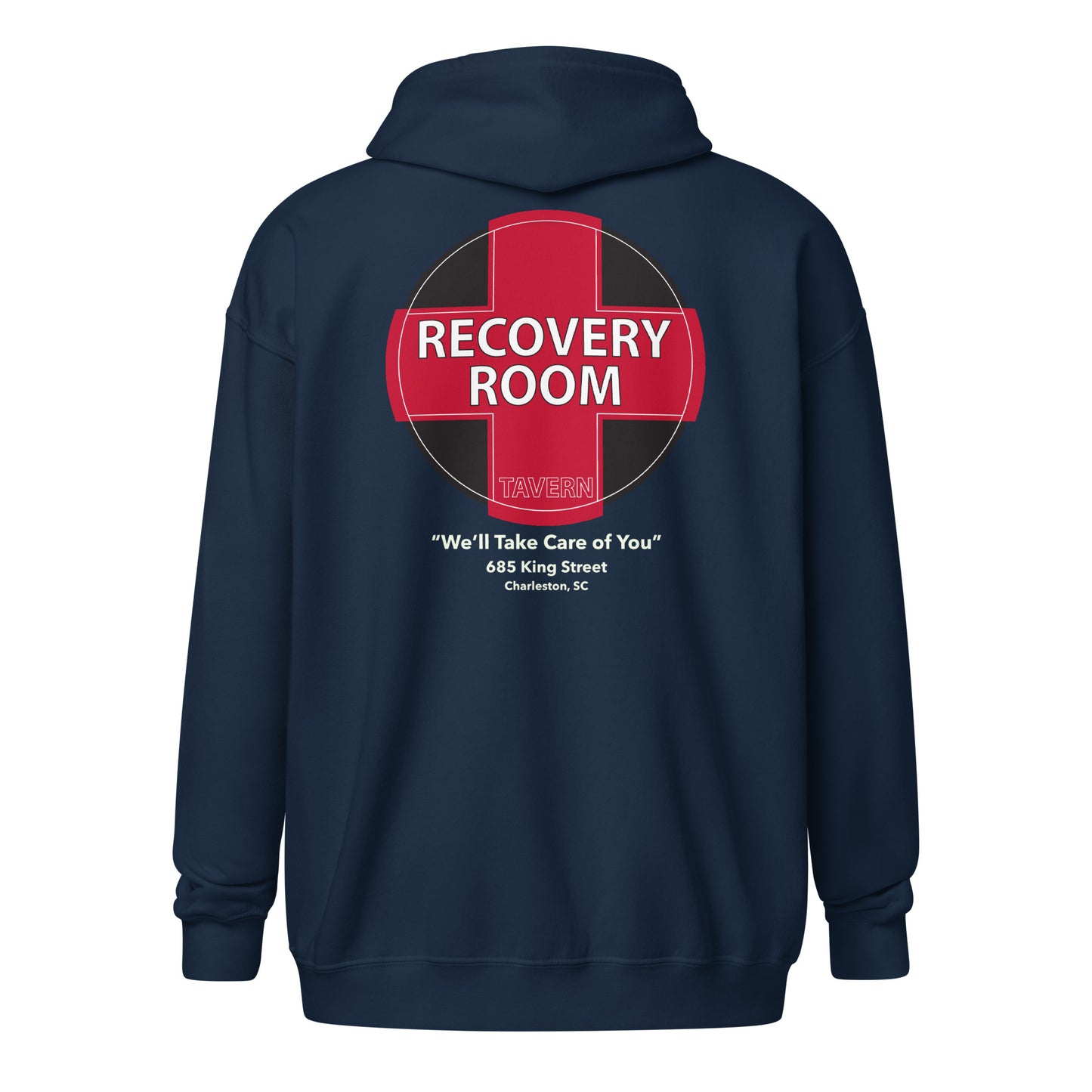 Original Cross Rec Room Logo Unisex heavy blend zip hoodie