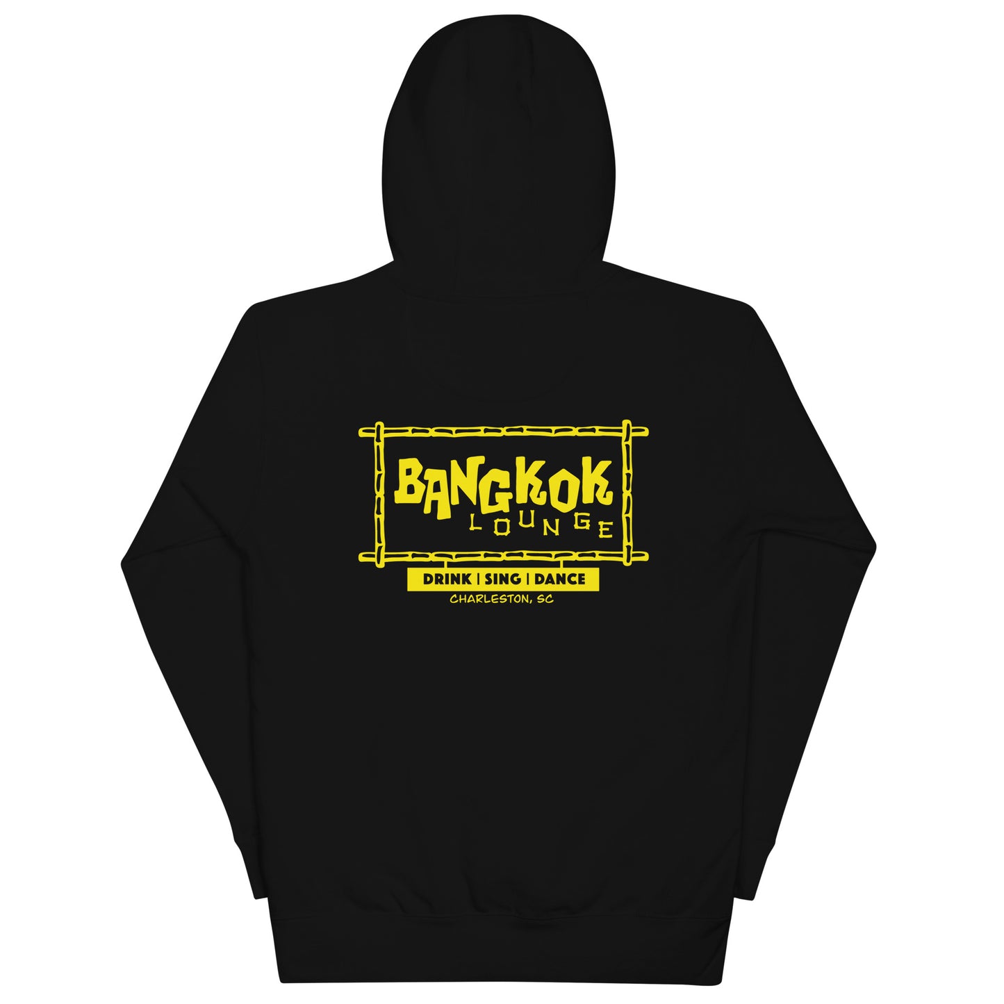 Yellow Bangkok Head Unisex Hoodie