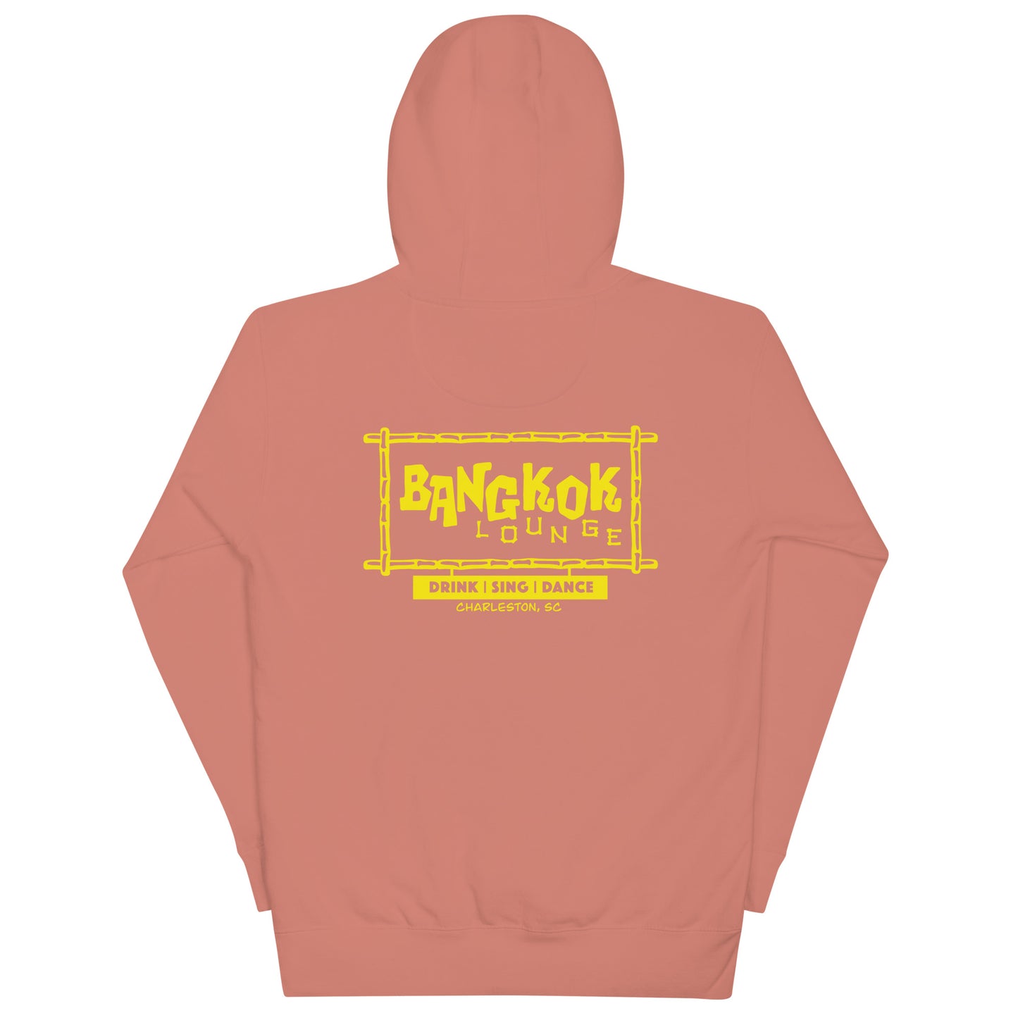 Yellow Bangkok Head Unisex Hoodie