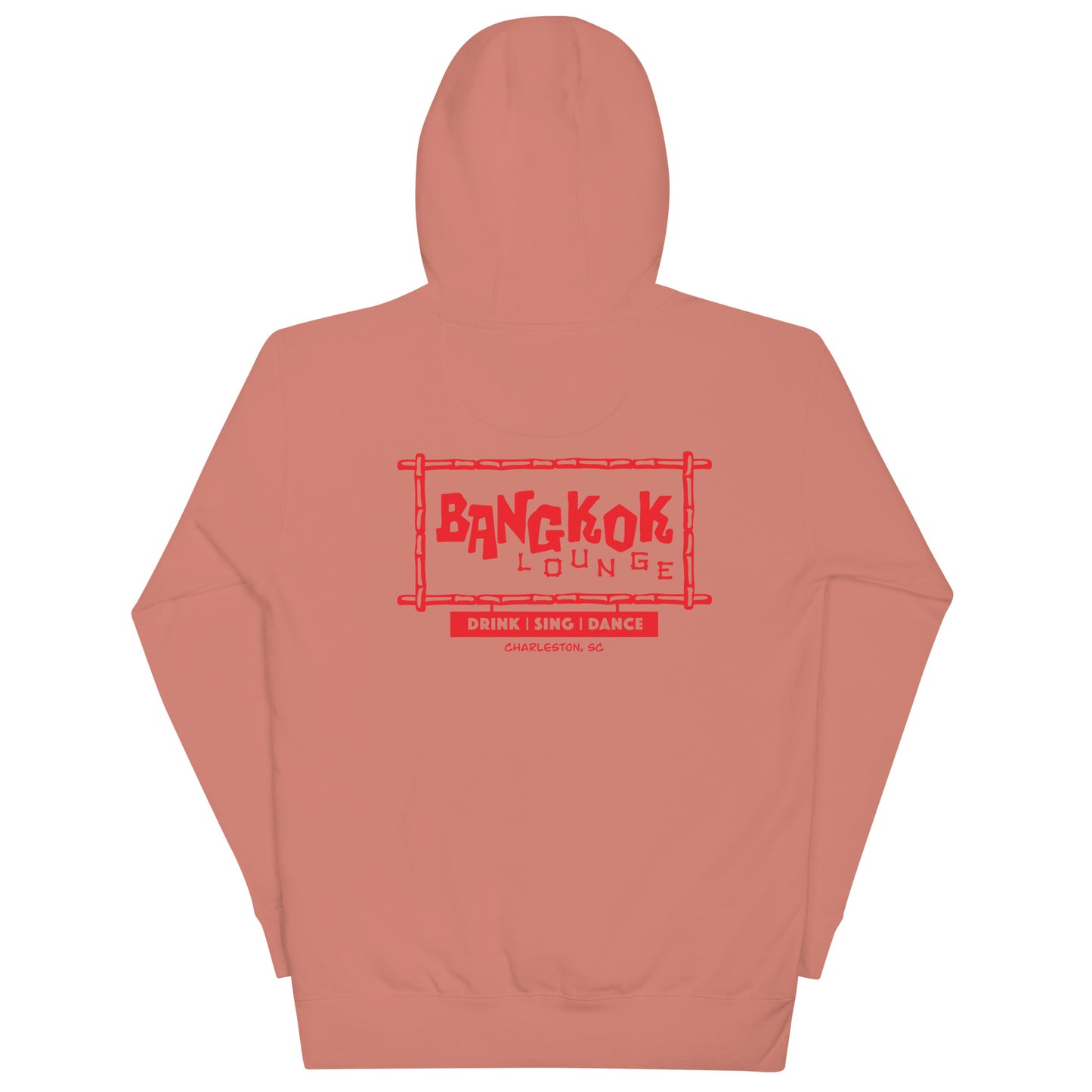 Red Bangkok Head Unisex Hoodie