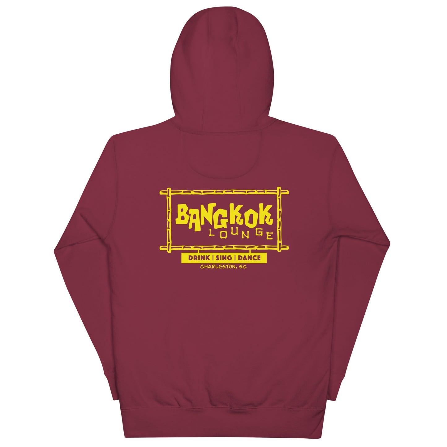 Yellow Bangkok Head Unisex Hoodie