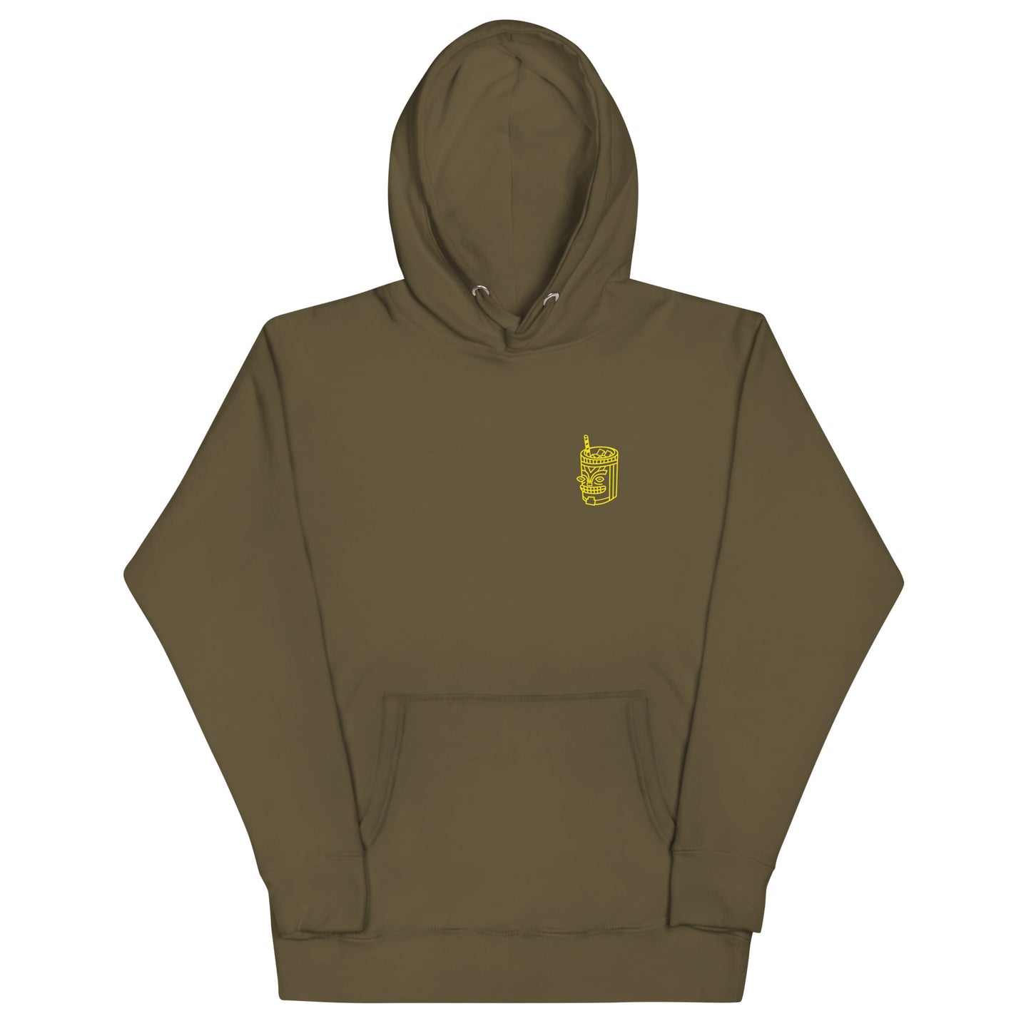 Yellow Bangkok Head Unisex Hoodie