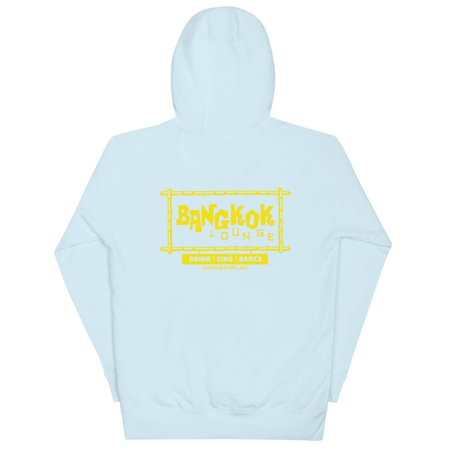 Yellow Bangkok Head Unisex Hoodie