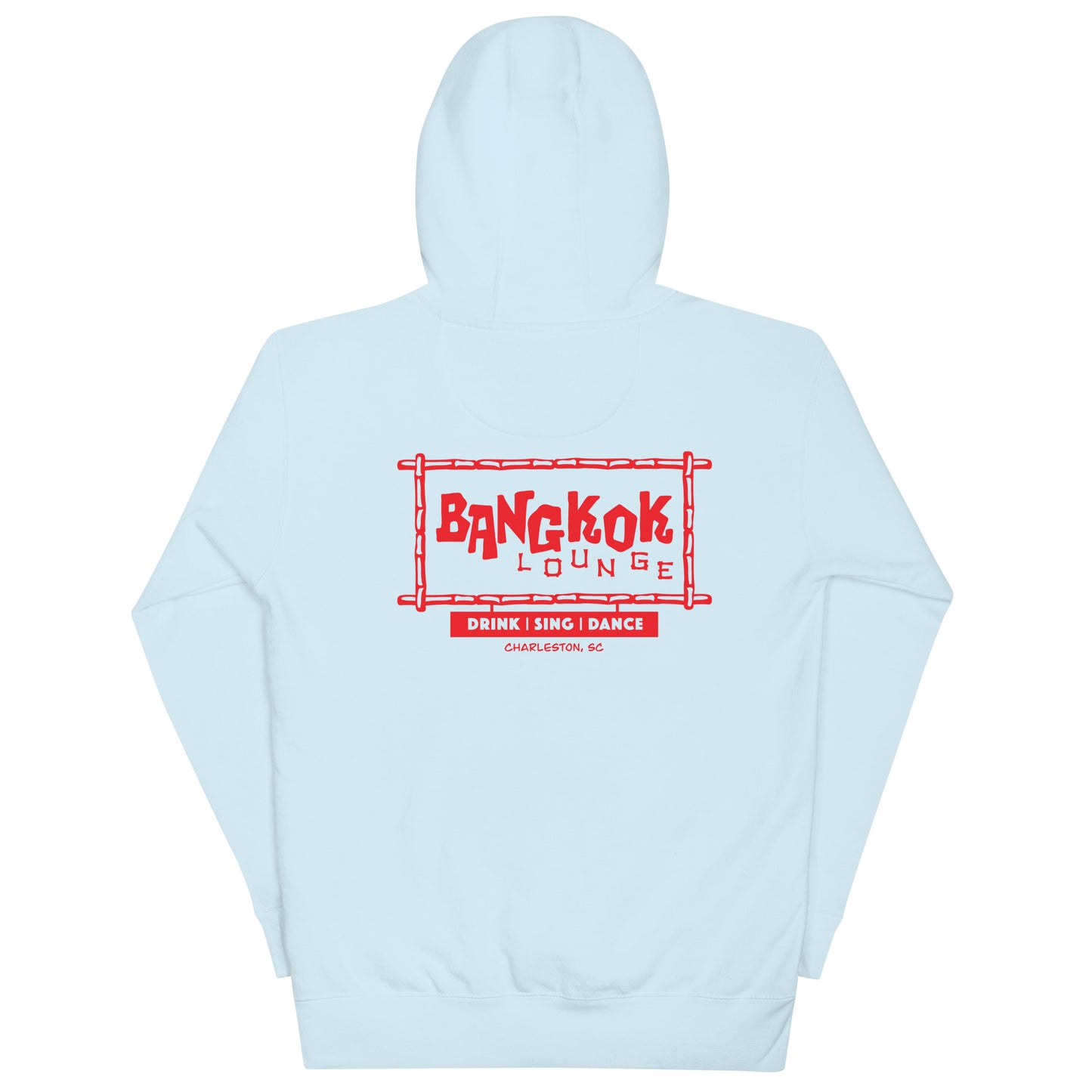 Red Bangkok Head Unisex Hoodie