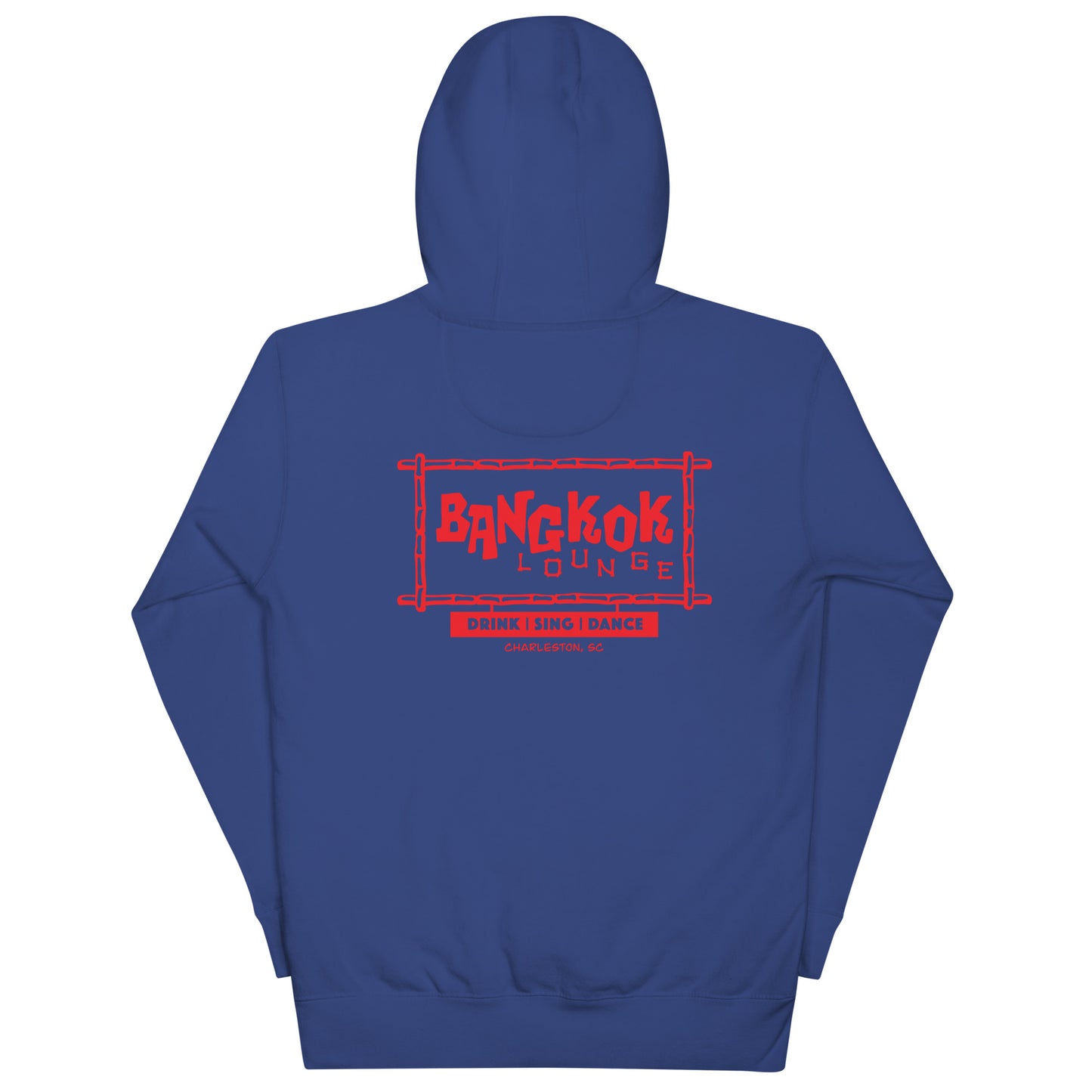 Red Bangkok Head Unisex Hoodie