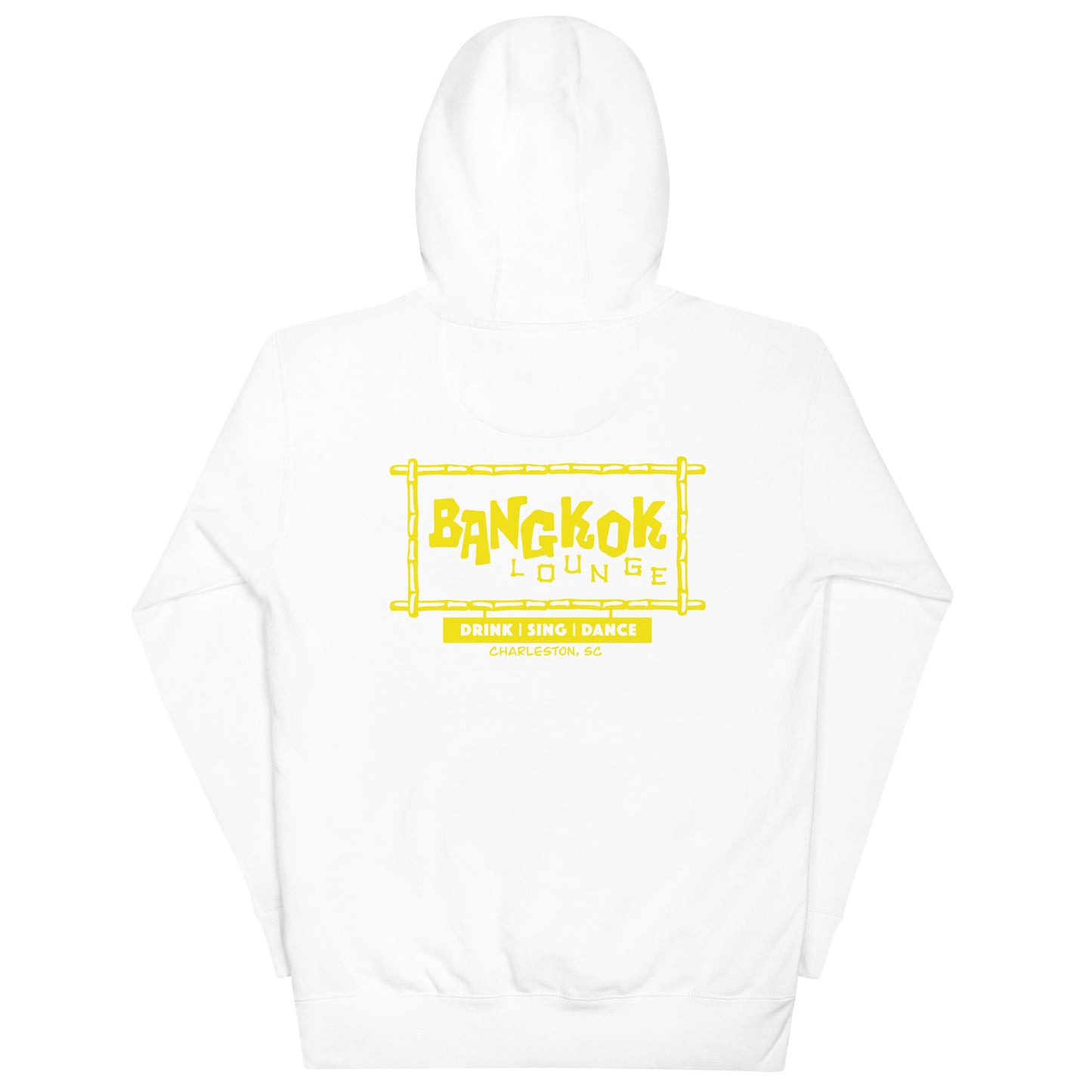 Yellow Bangkok Head Unisex Hoodie