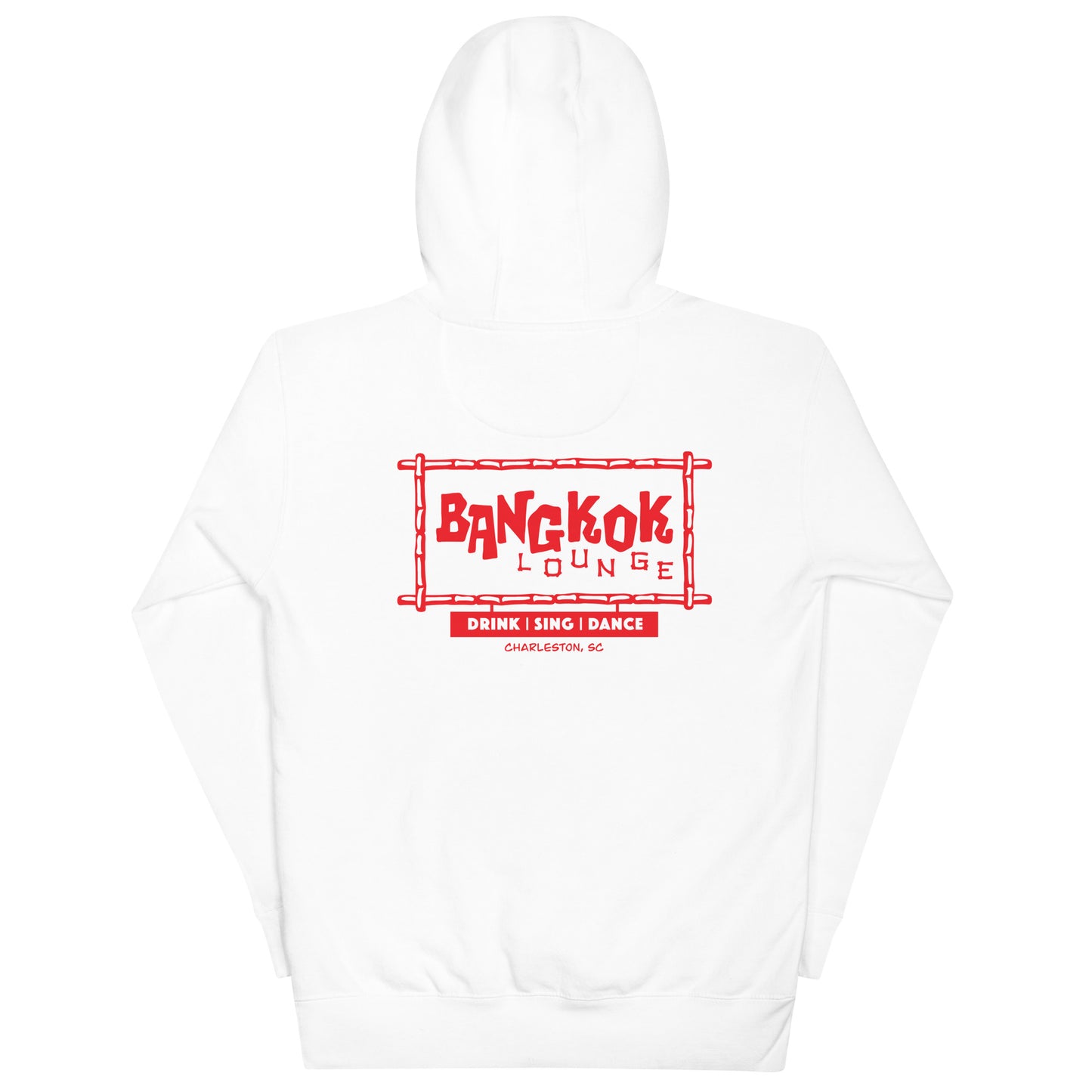 Red Bangkok Head Unisex Hoodie