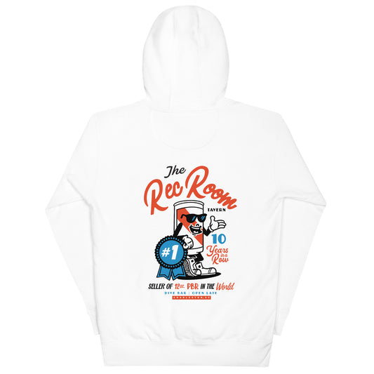 Rec Room 10 Years of PBR Unisex Hoodie