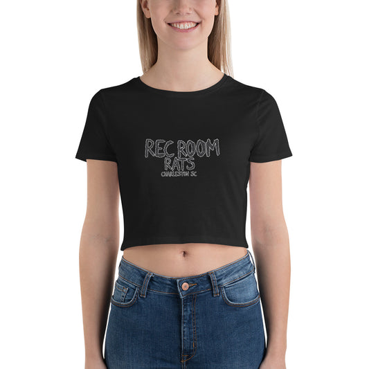 Original Rec Room Rats by Kennan Women’s Crop Tee