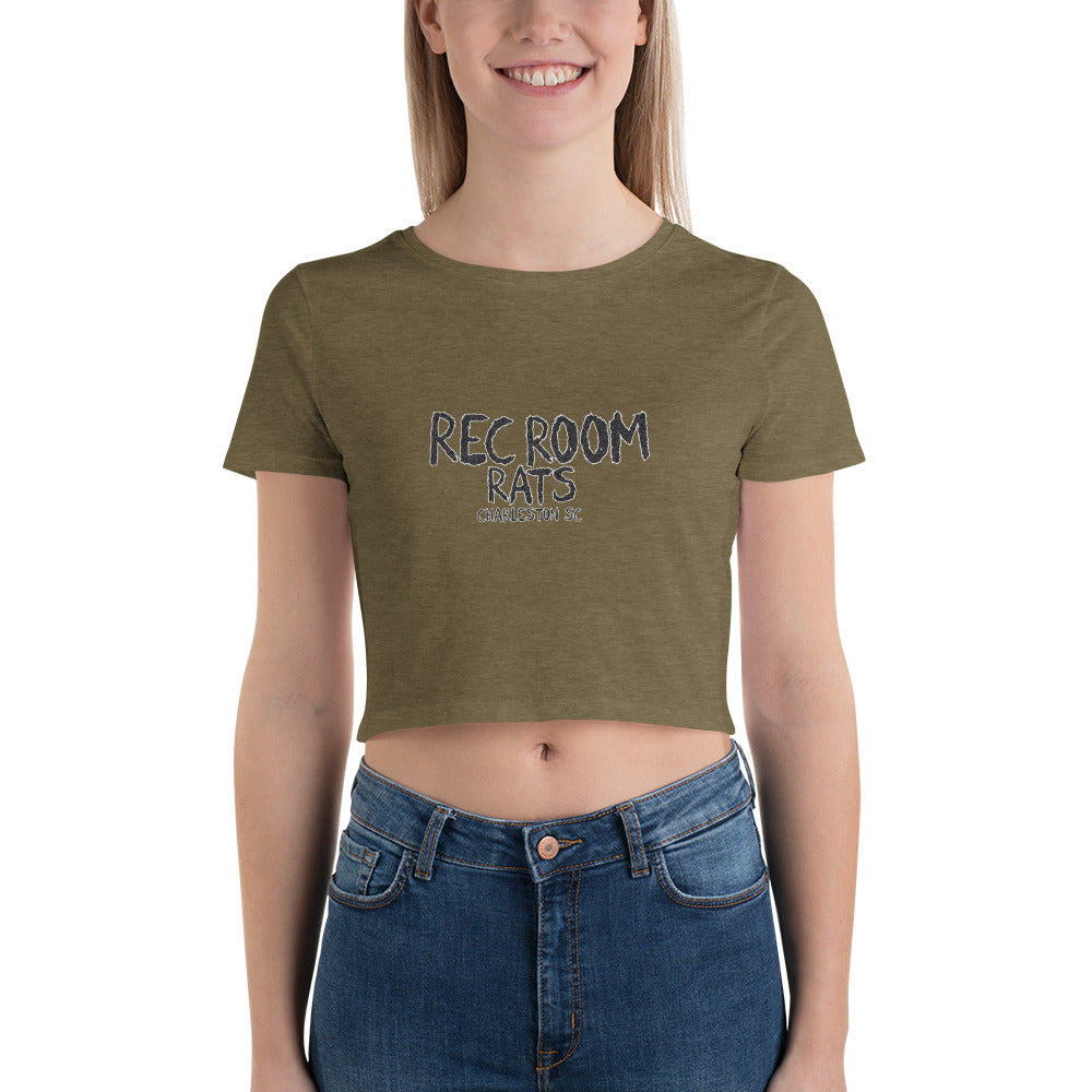 Original Rec Room Rats by Kennan Women’s Crop Tee