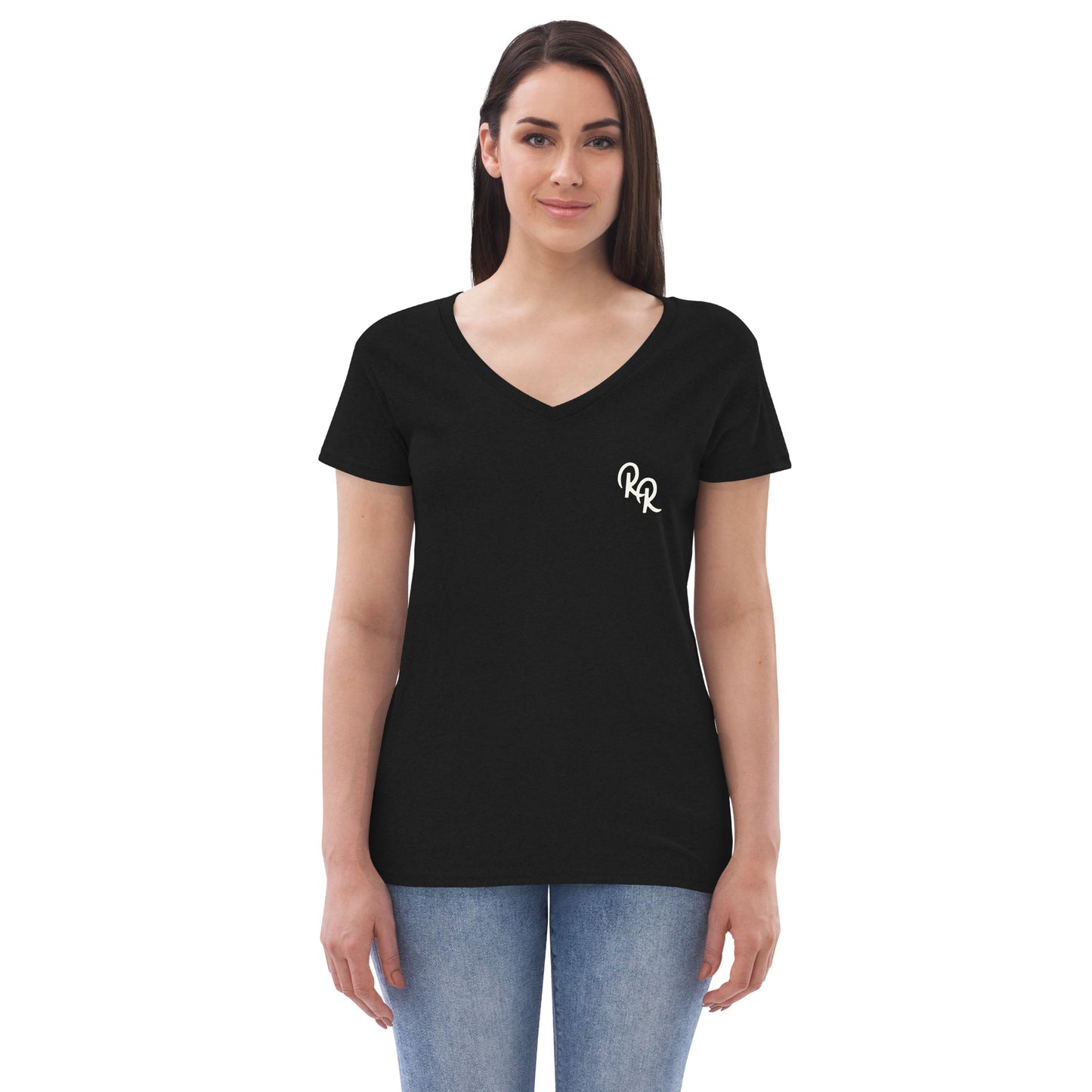 RR Vintage Women’s recycled v-neck t-shirt