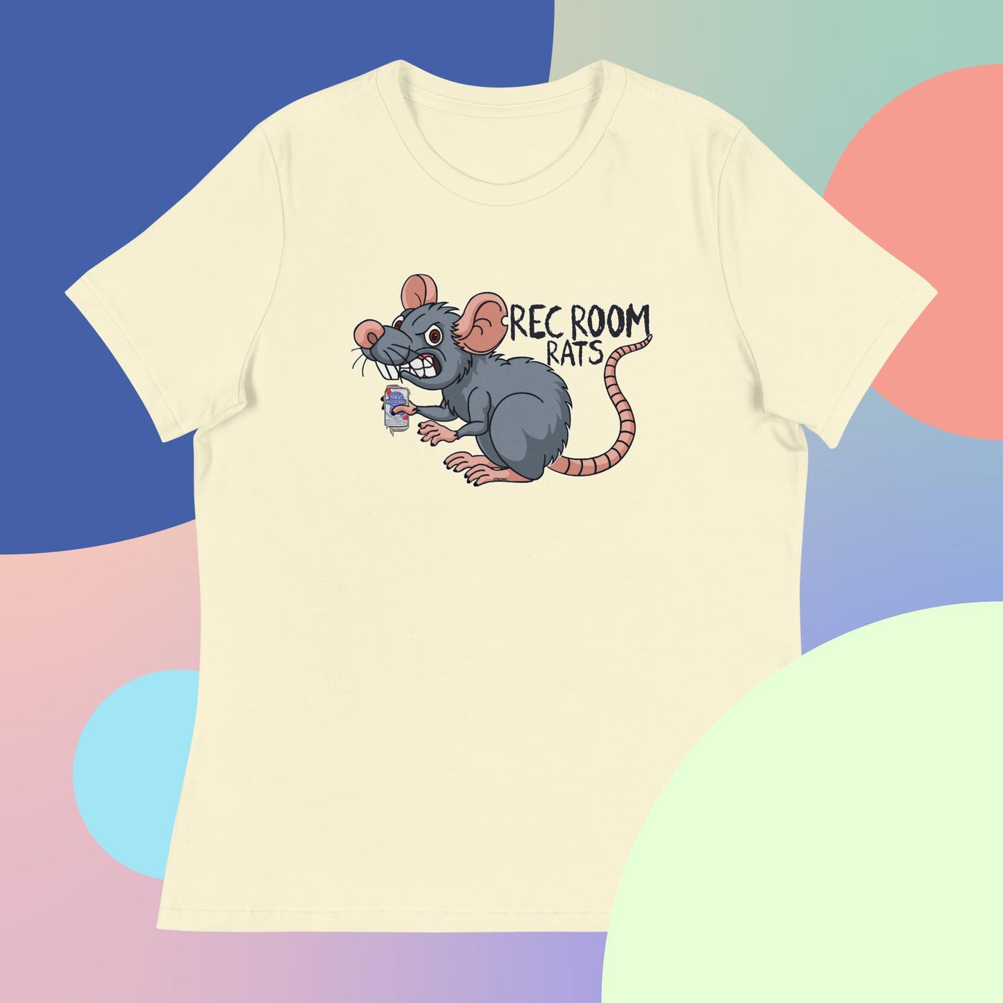 Official Rec Room Rats by Kennan Women's Relaxed T-Shirt