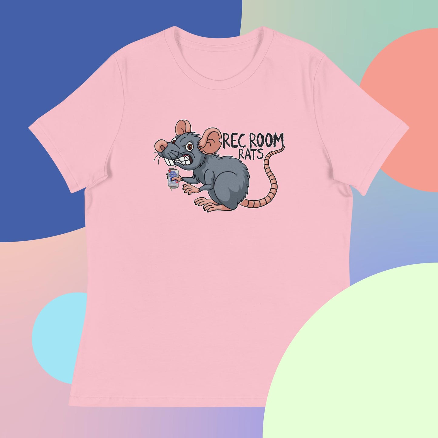 Official Rec Room Rats by Kennan Women's Relaxed T-Shirt